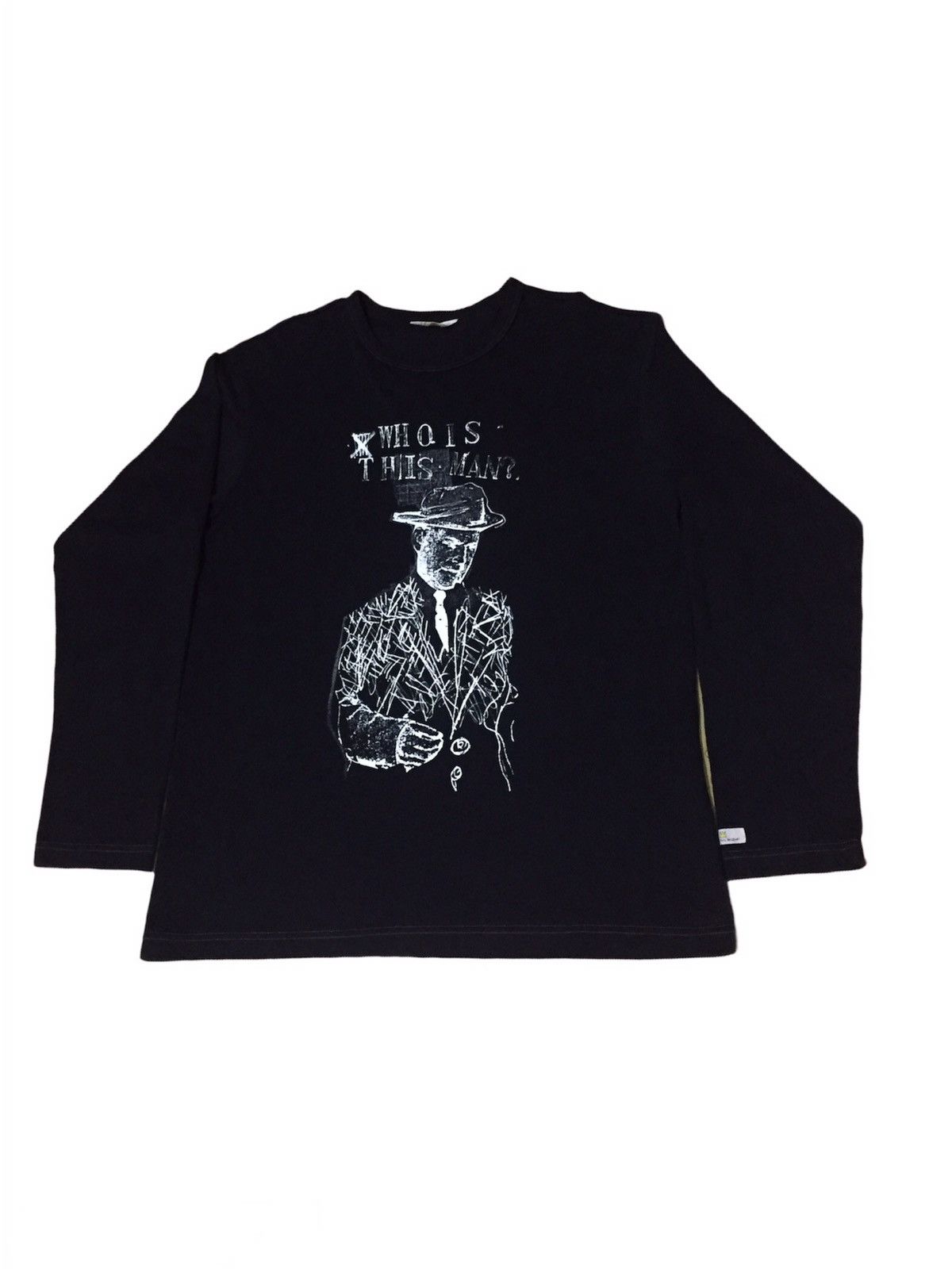 Jean-Michel Basquiat Vintage Jean Michel Basquiat Who is this man Art Shirt Size US L / EU 52-54 / 3 - 1 Thumbnail