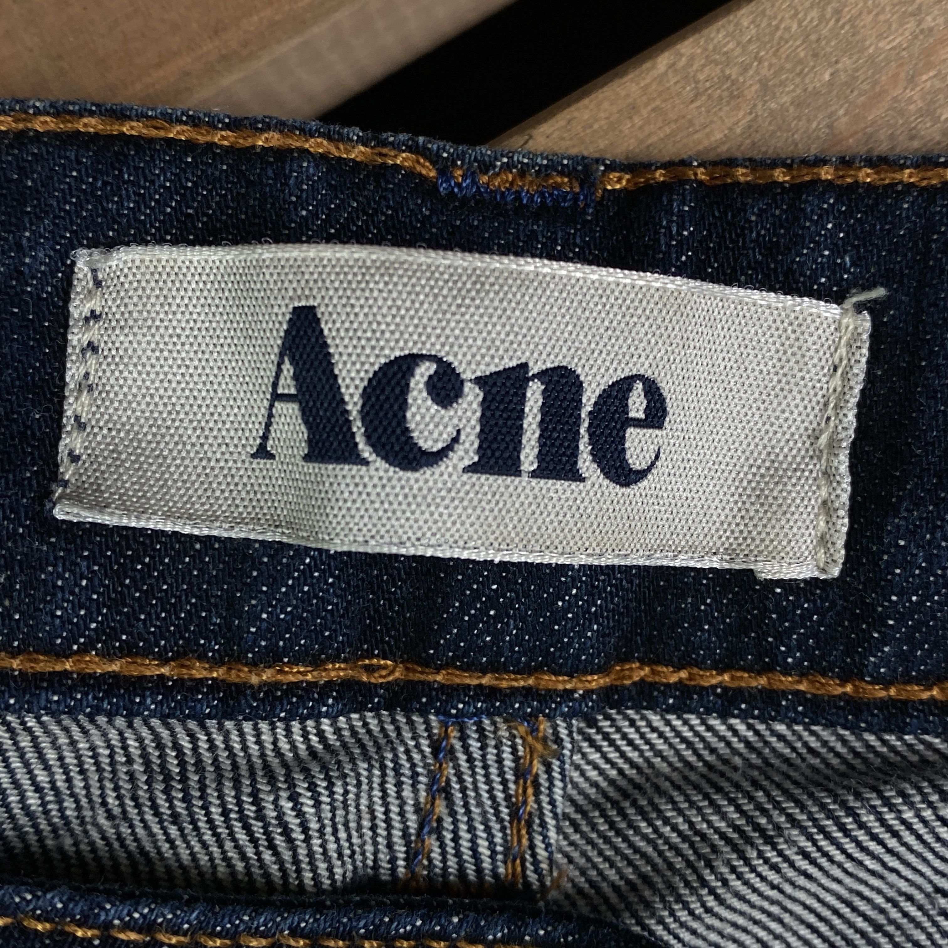 Acne Studios Womens Jeans Denim Acne Size 27 Size 27" / US 4 / IT 40 - 6 Thumbnail