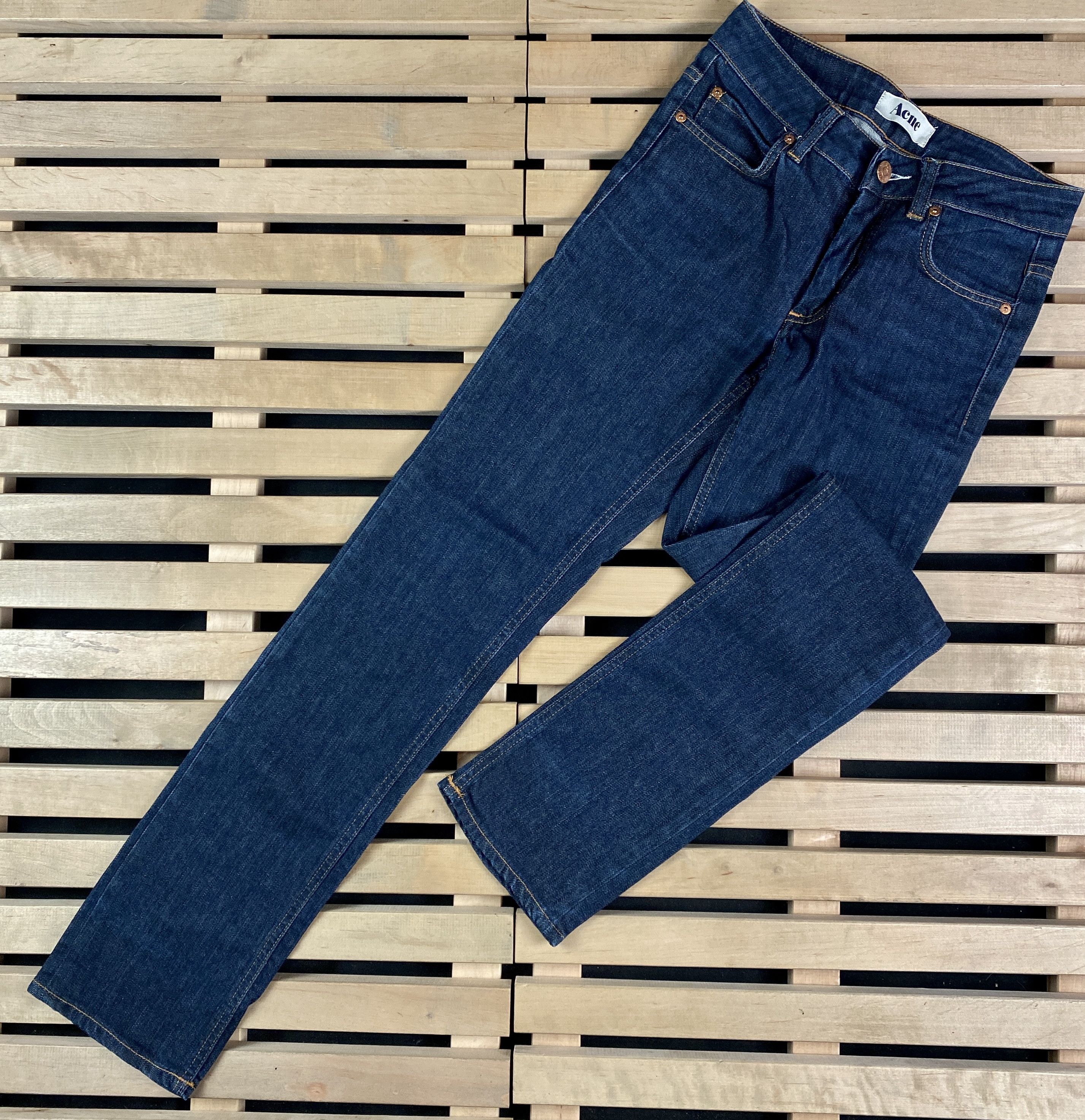 Acne Studios Womens Jeans Denim Acne Size 27 Size 27" / US 4 / IT 40 - 1 Thumbnail