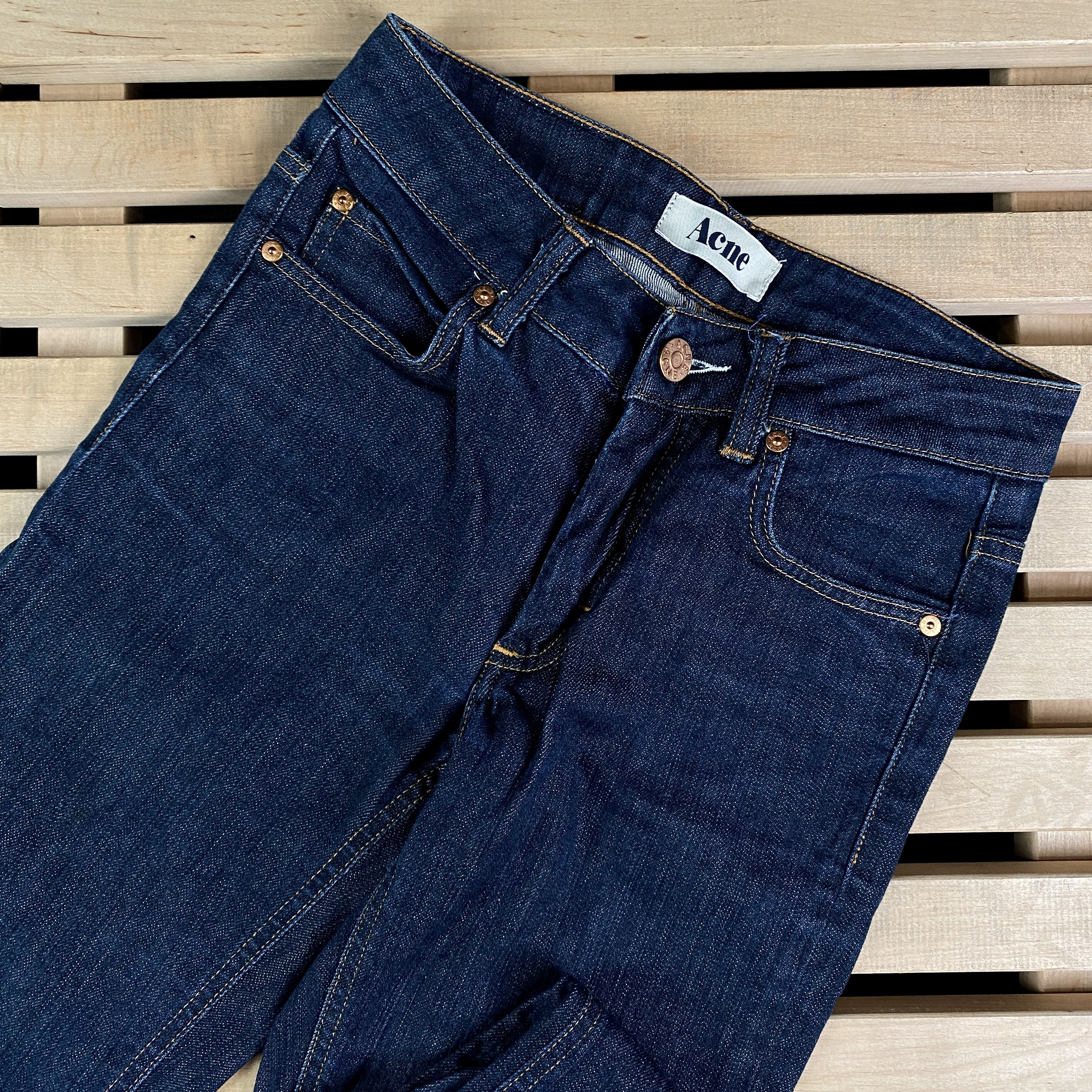 Acne Studios Womens Jeans Denim Acne Size 27 Size 27" / US 4 / IT 40 - 2 Thumbnail