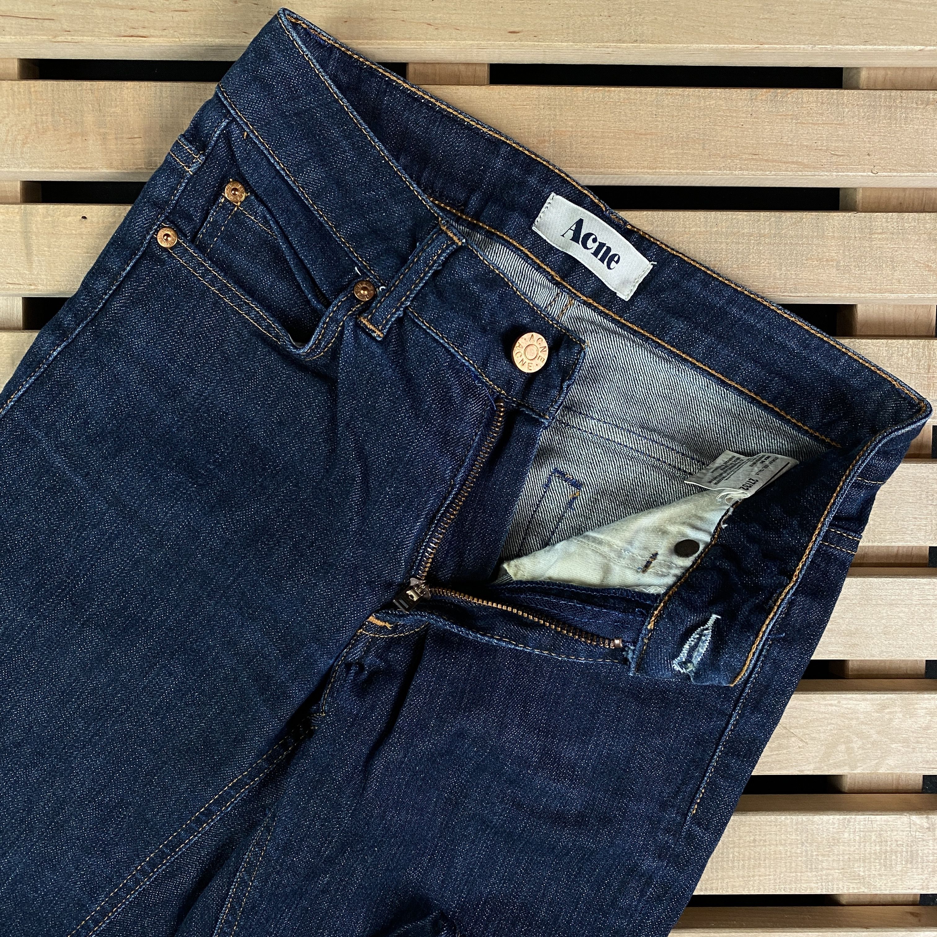 Acne Studios Womens Jeans Denim Acne Size 27 Size 27" / US 4 / IT 40 - 4 Thumbnail