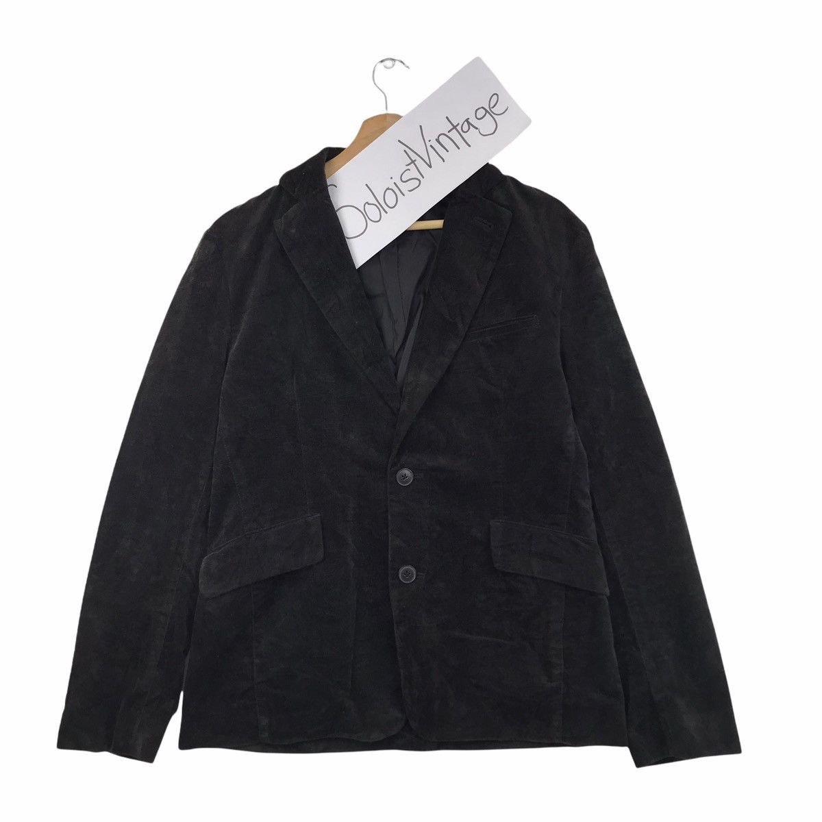 Vintage TAKEO KIKUCHI Japanese Brand Velvet Coat Blazer Size 40R - 1 Thumbnail
