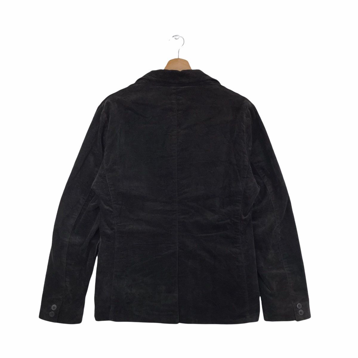 Vintage TAKEO KIKUCHI Japanese Brand Velvet Coat Blazer Size 40R - 2 Thumbnail