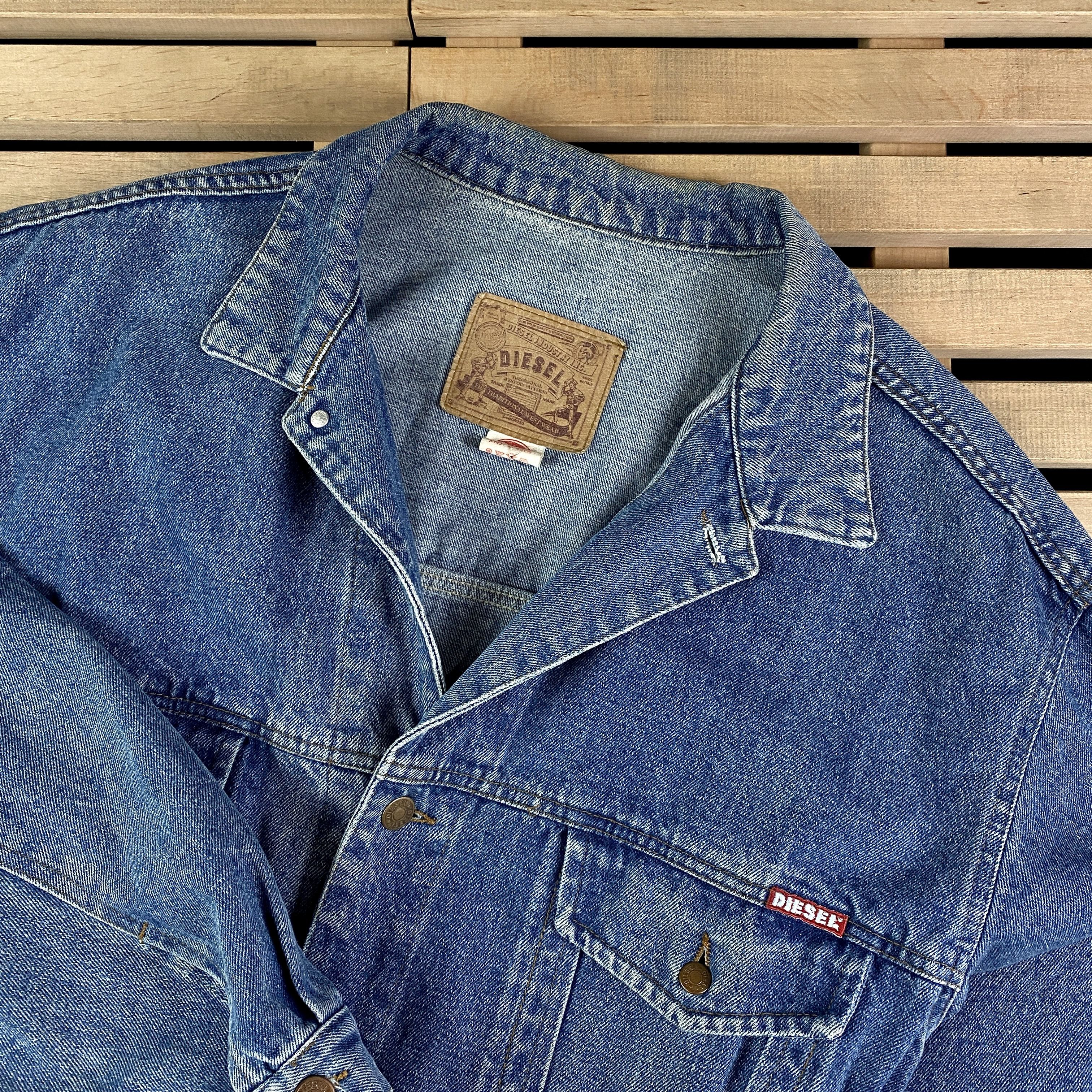 Diesel × Vintage Men’s Denim Bomber Jacket Diesel Vintage Size L Size US L / EU 52-54 / 3 - 2 Thumbnail