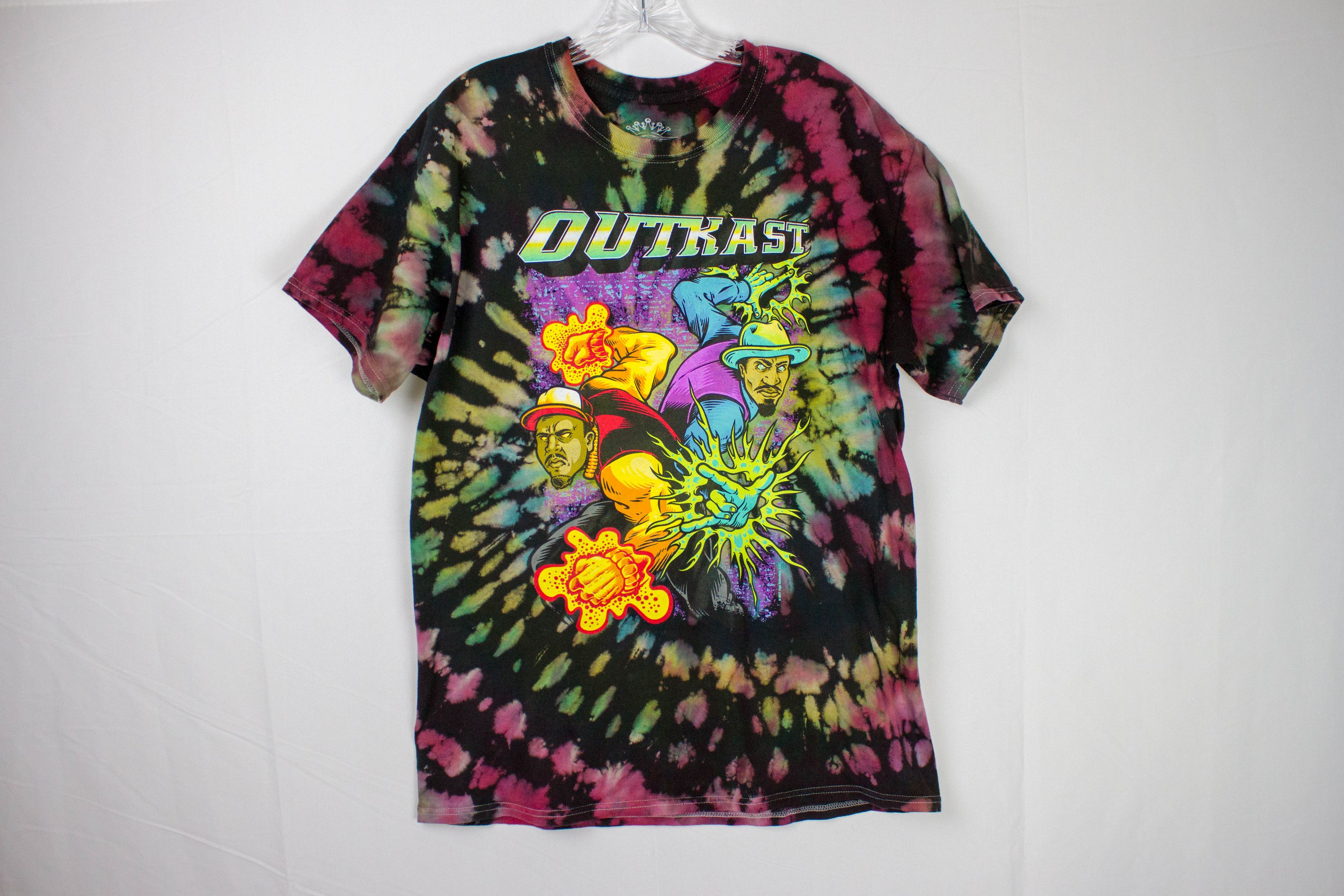 outkast tie dye shirt