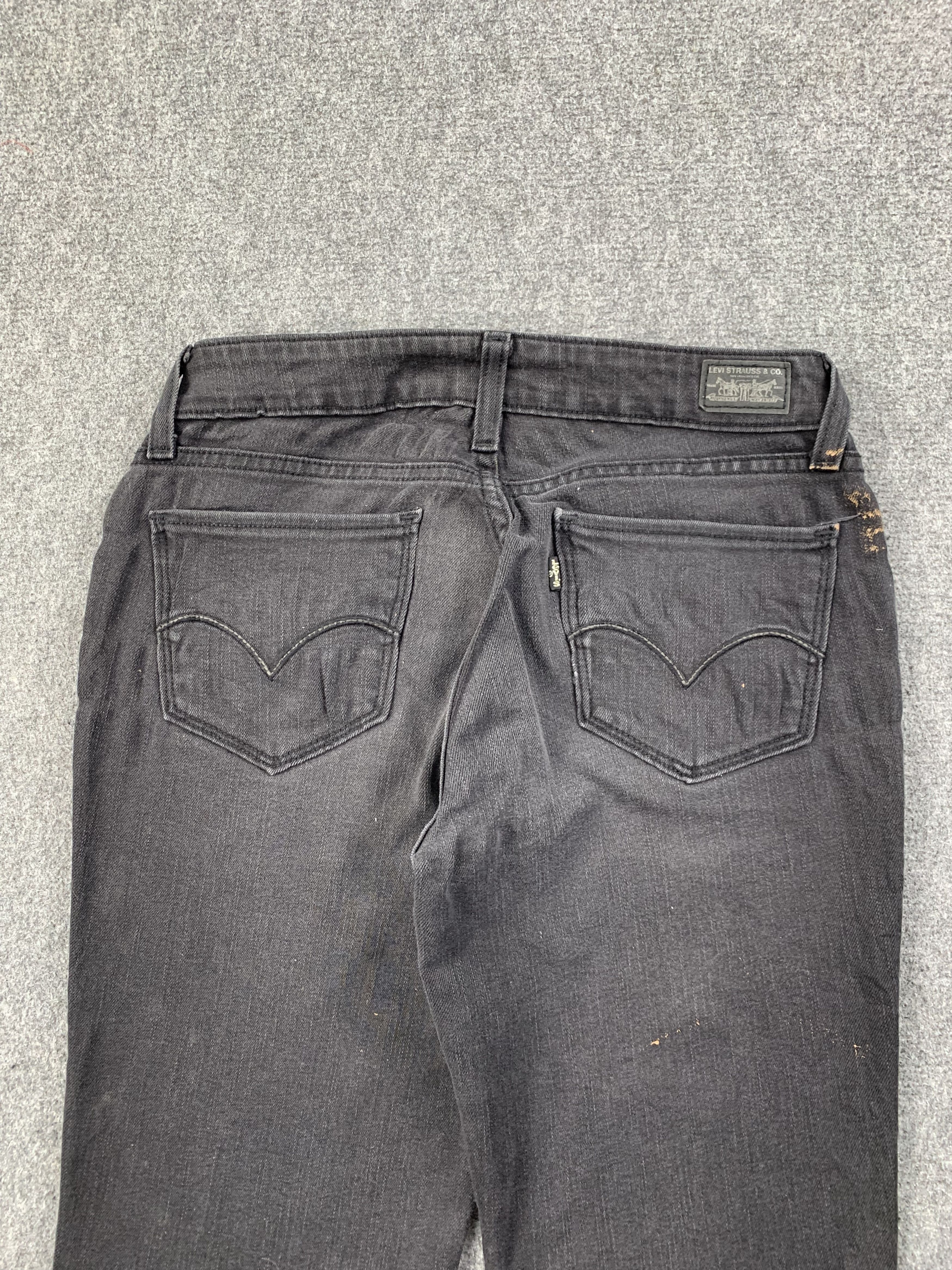 Levi's Vintage Levis Faded Black Skinny Women Jeans DP2214 Size US 26 / EU 42 - 4 Thumbnail
