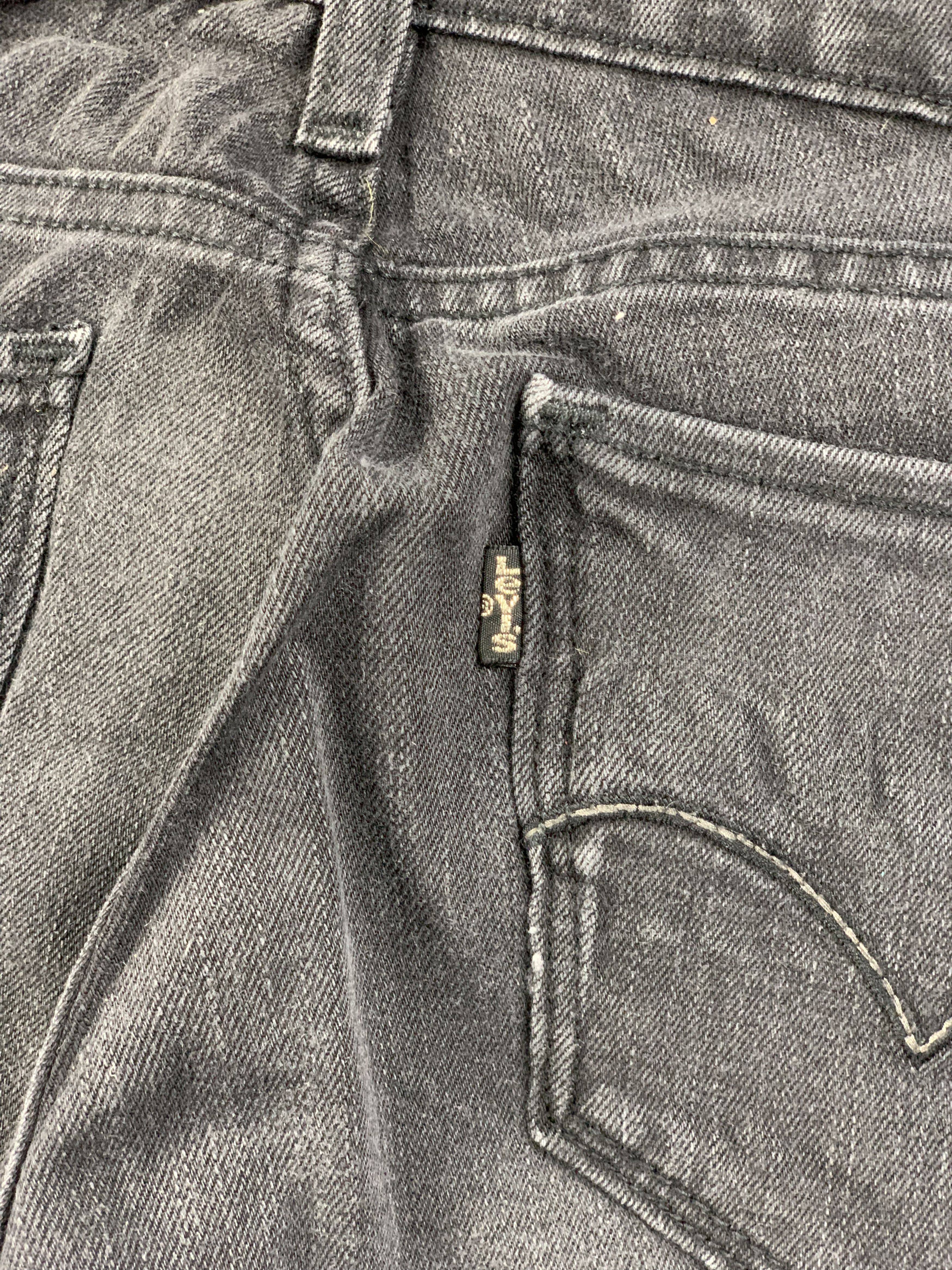 Levi's Vintage Levis Faded Black Skinny Women Jeans DP2214 Size US 26 / EU 42 - 24 Thumbnail