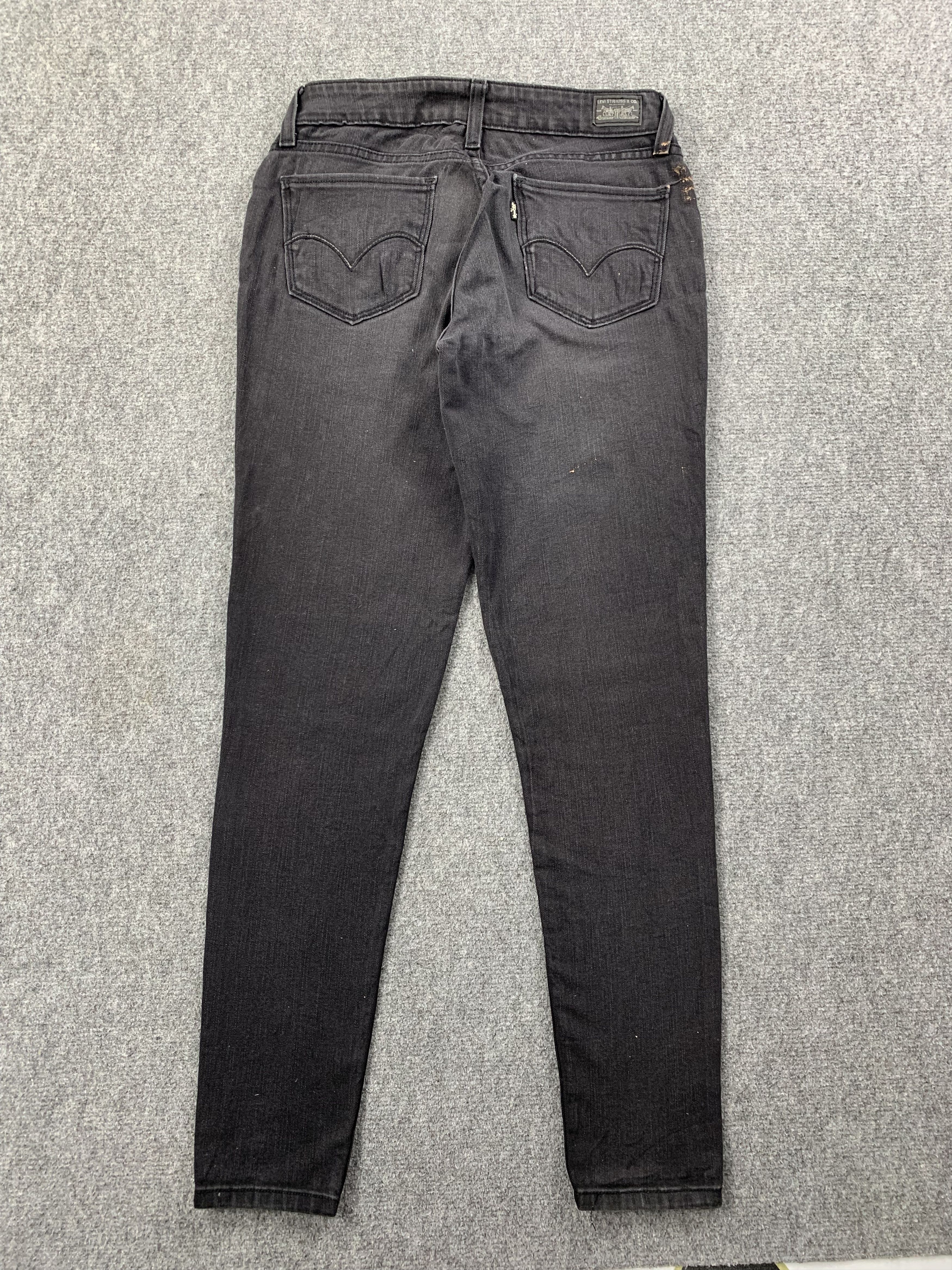 Levi's Vintage Levis Faded Black Skinny Women Jeans DP2214 Size US 26 / EU 42 - 3 Thumbnail