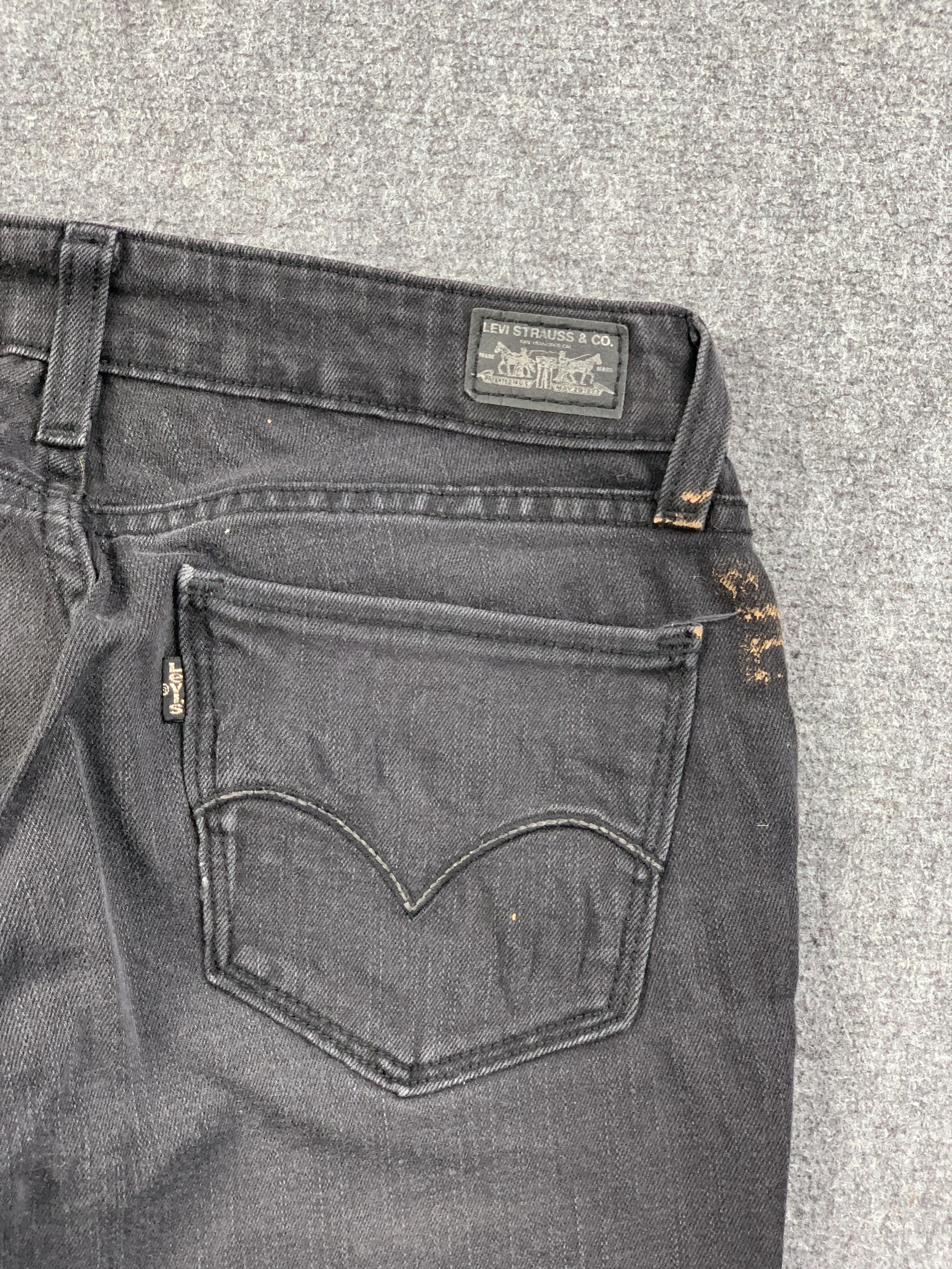 Levi's Vintage Levis Faded Black Skinny Women Jeans DP2214 Size US 26 / EU 42 - 21 Thumbnail