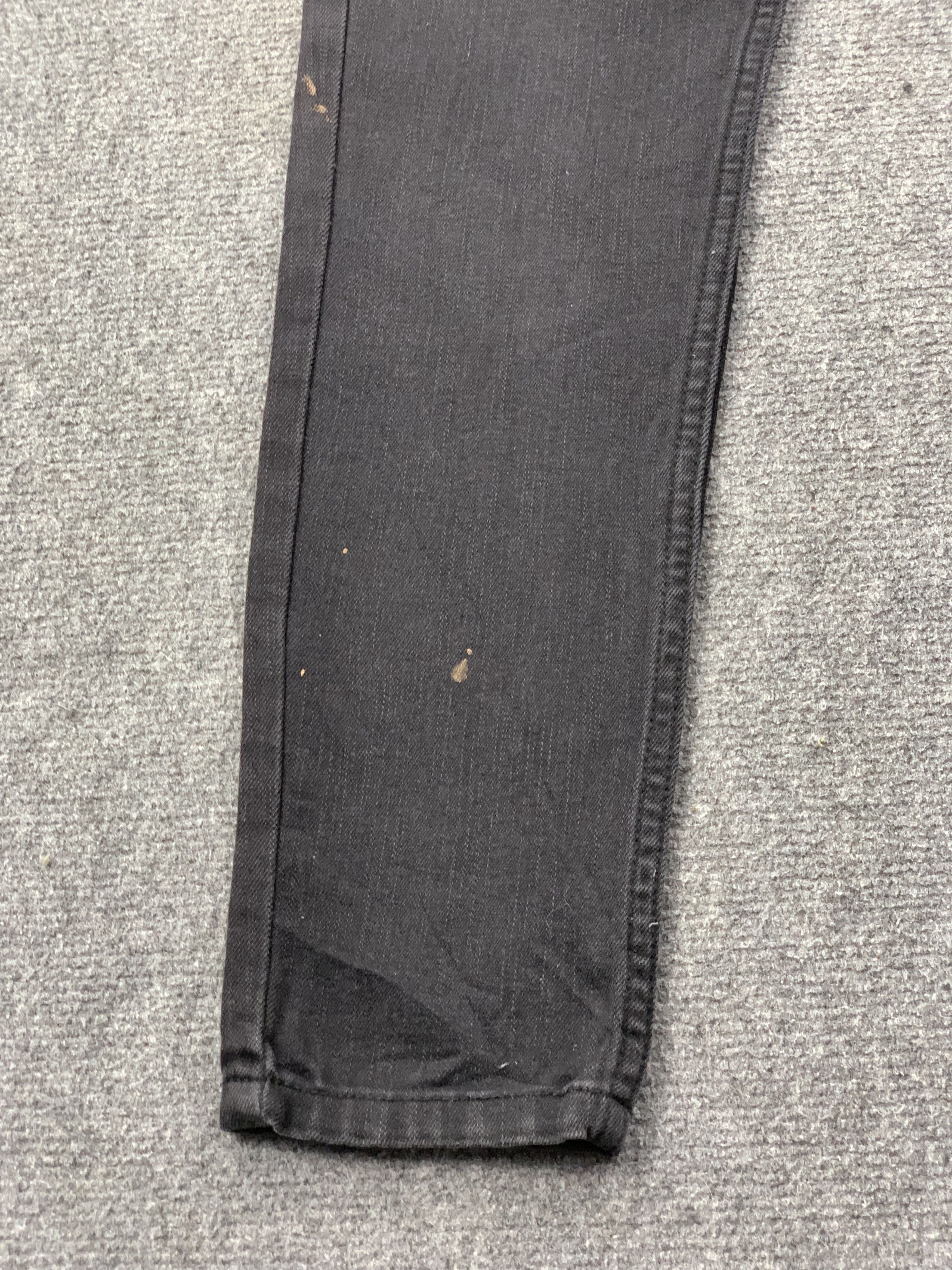 Levi's Vintage Levis Faded Black Skinny Women Jeans DP2214 Size US 26 / EU 42 - 17 Thumbnail