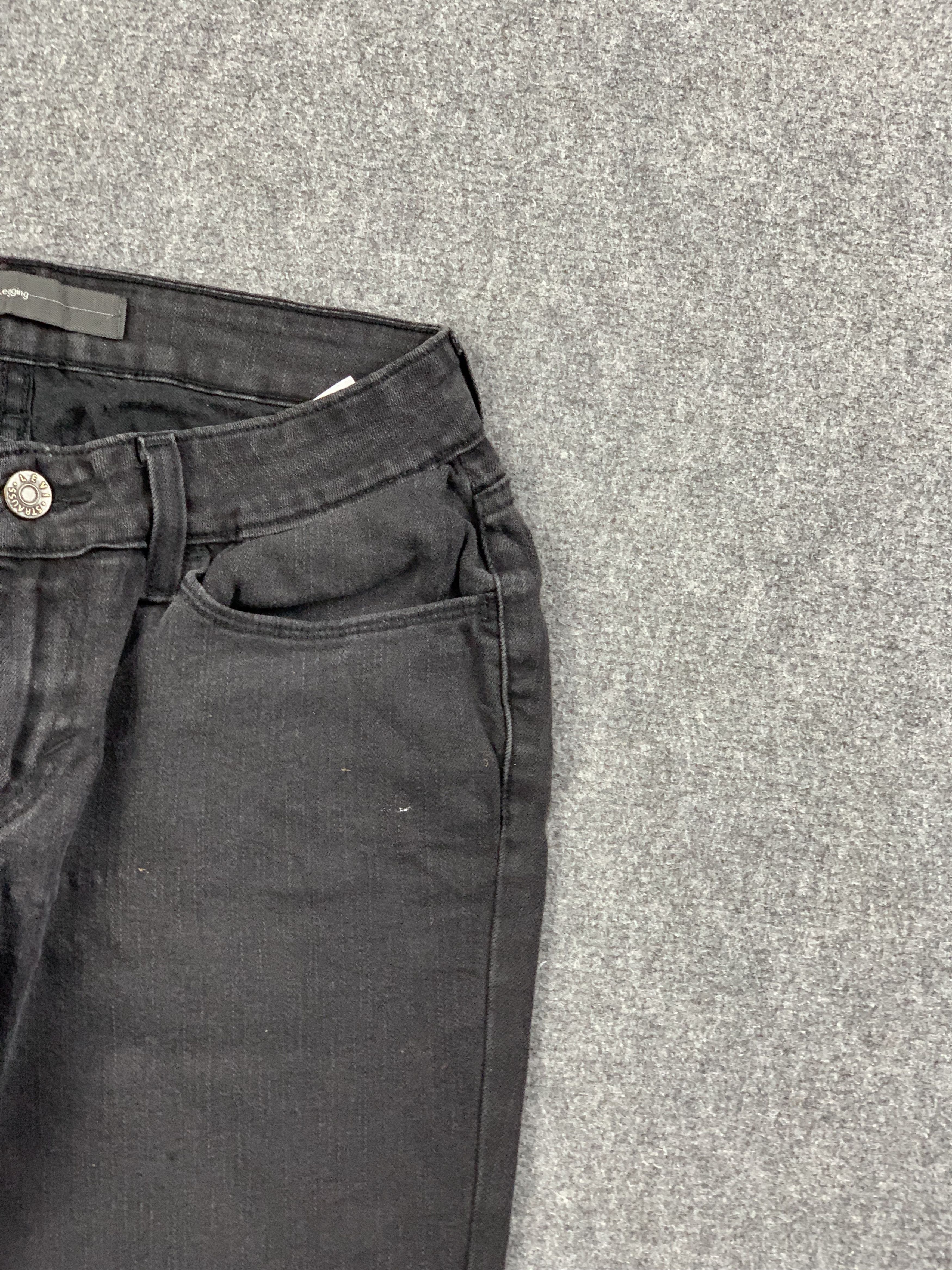 Levi's Vintage Levis Faded Black Skinny Women Jeans DP2214 Size US 26 / EU 42 - 14 Thumbnail