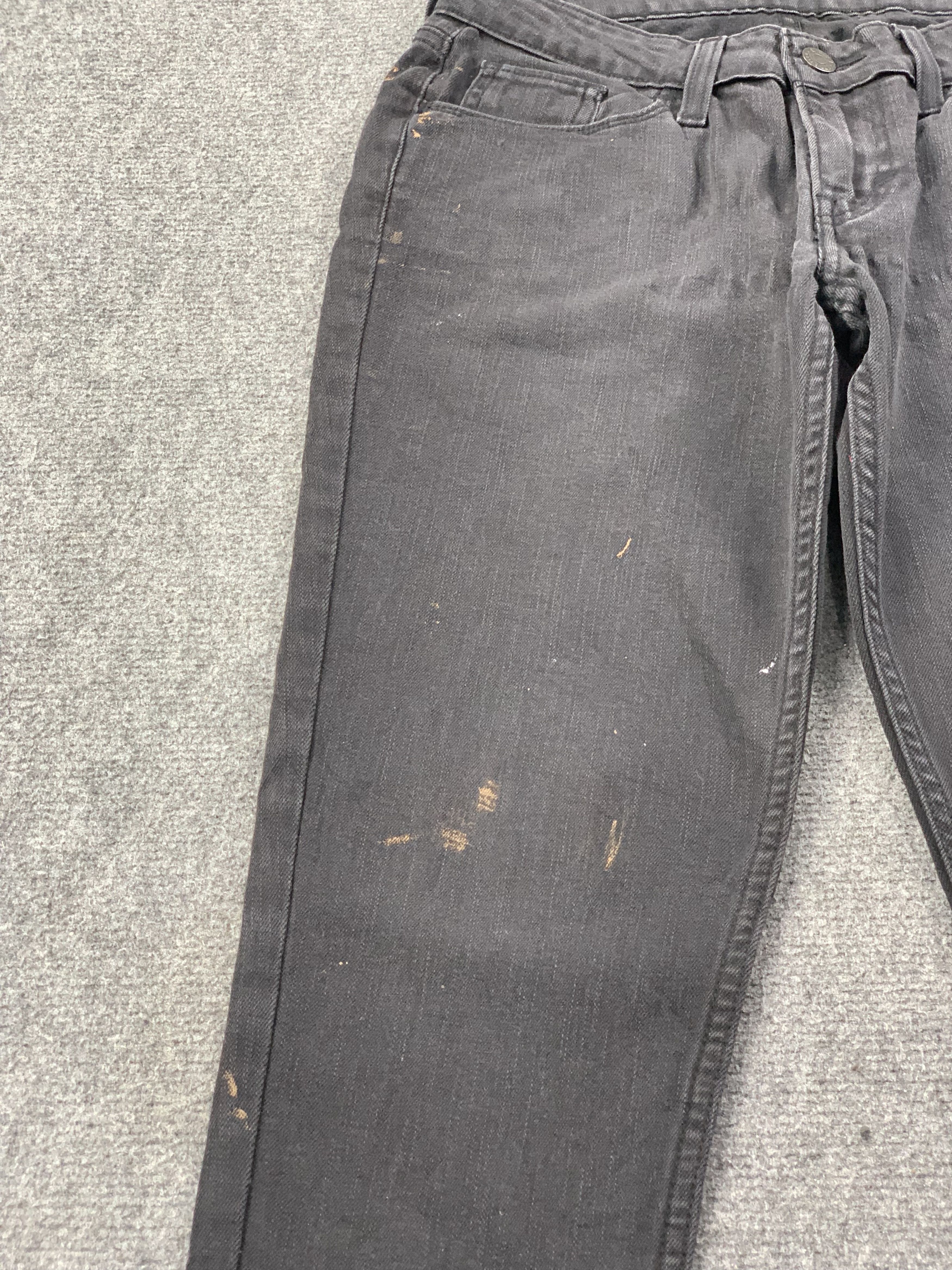 Levi's Vintage Levis Faded Black Skinny Women Jeans DP2214 Size US 26 / EU 42 - 15 Thumbnail