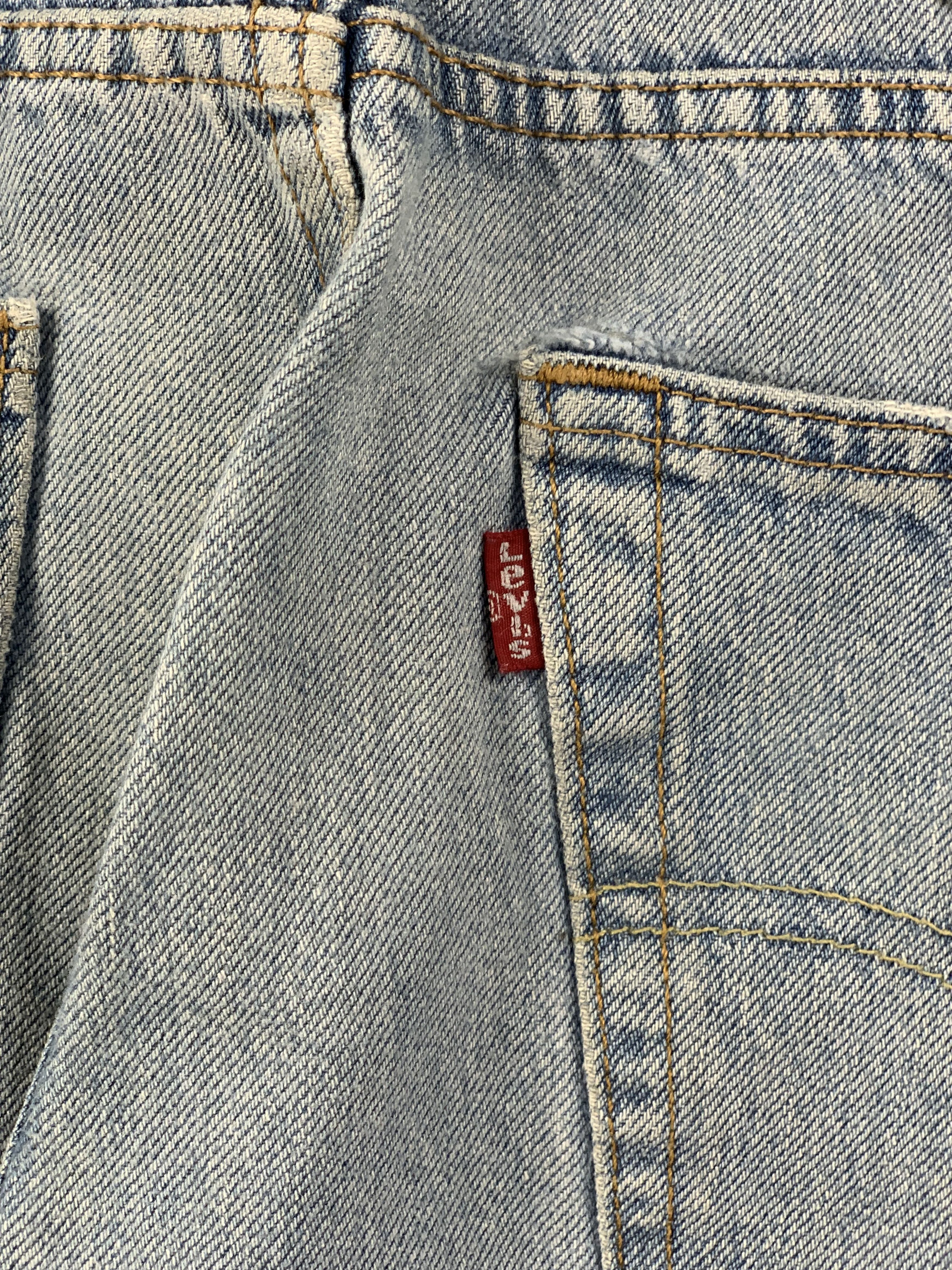 Levi's × Vintage Vintage Levis 502 Faded Blue Jeans DP2215 Size US 33 - 9 Thumbnail