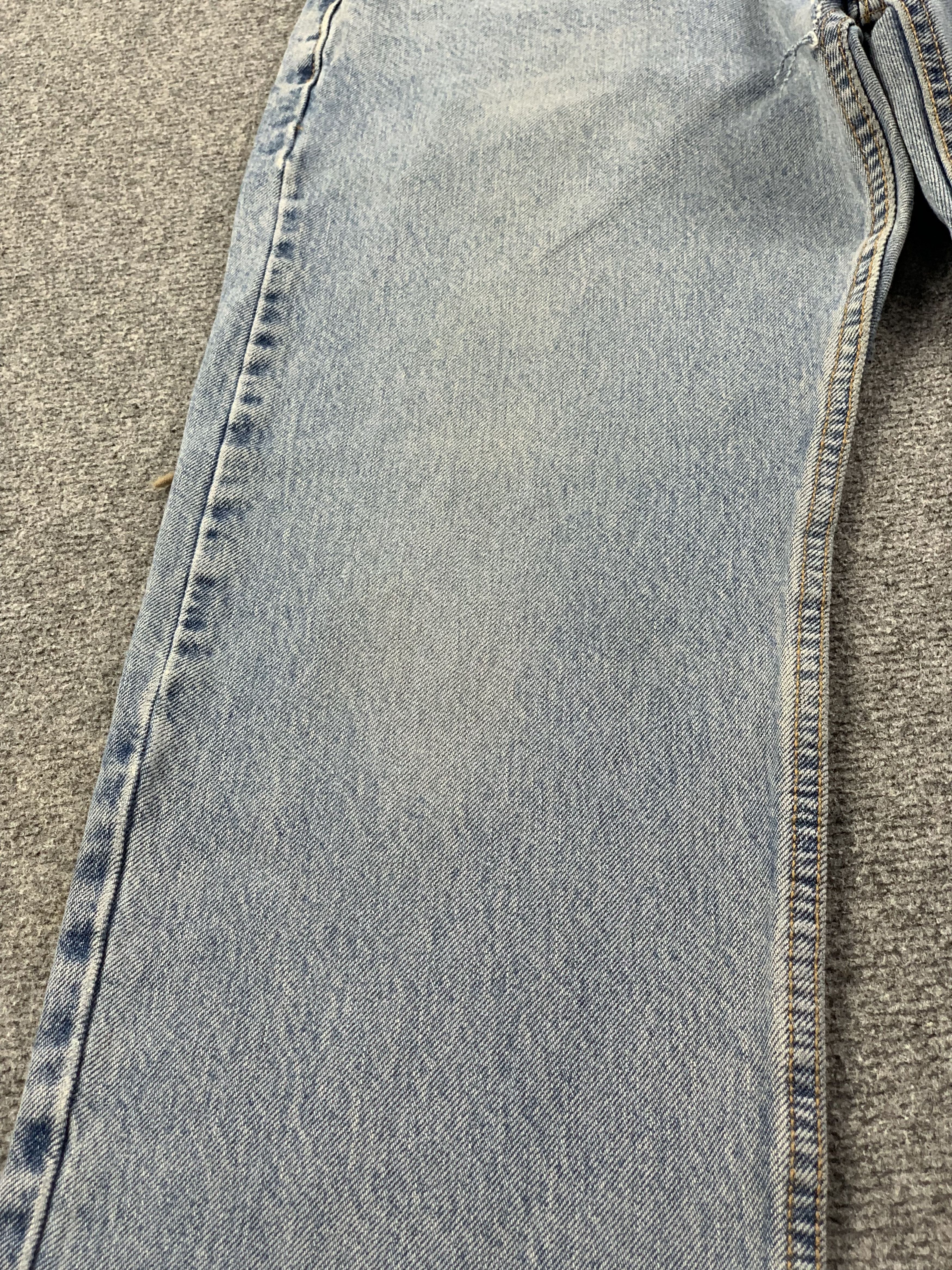 Levi's × Vintage Vintage Levis 502 Faded Blue Jeans DP2215 Size US 33 - 12 Thumbnail