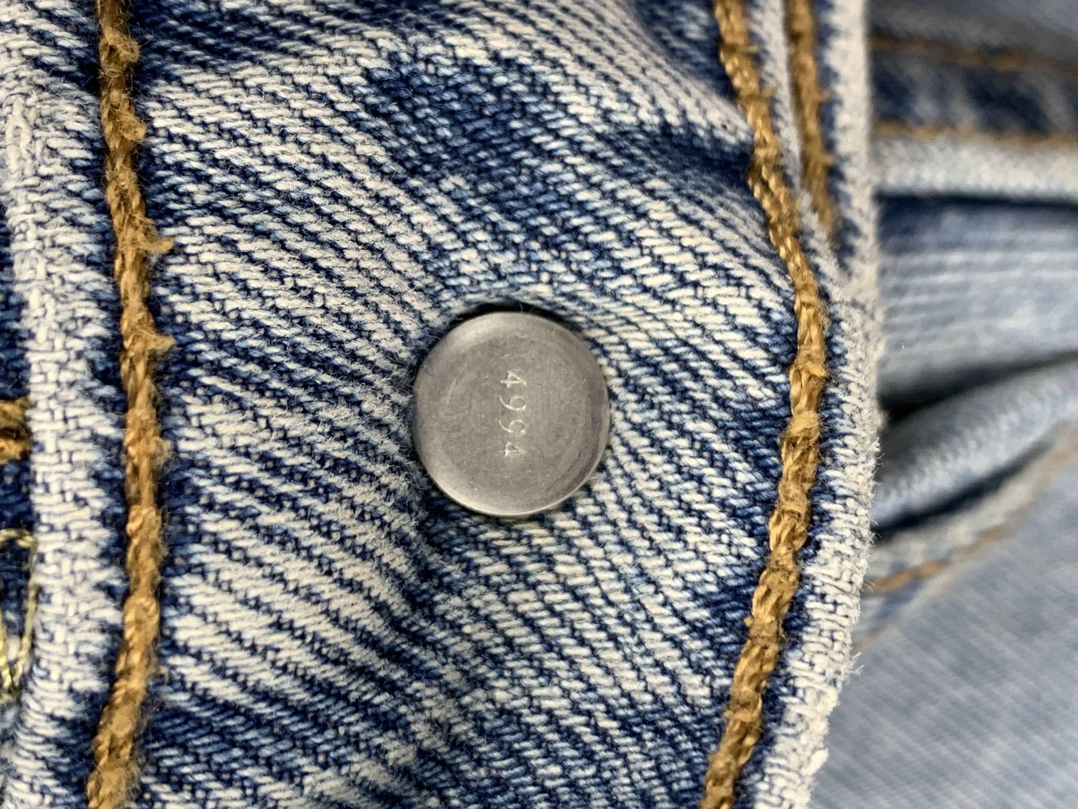 Levi's × Vintage Vintage Levis 502 Faded Blue Jeans DP2215 Size US 33 - 15 Thumbnail