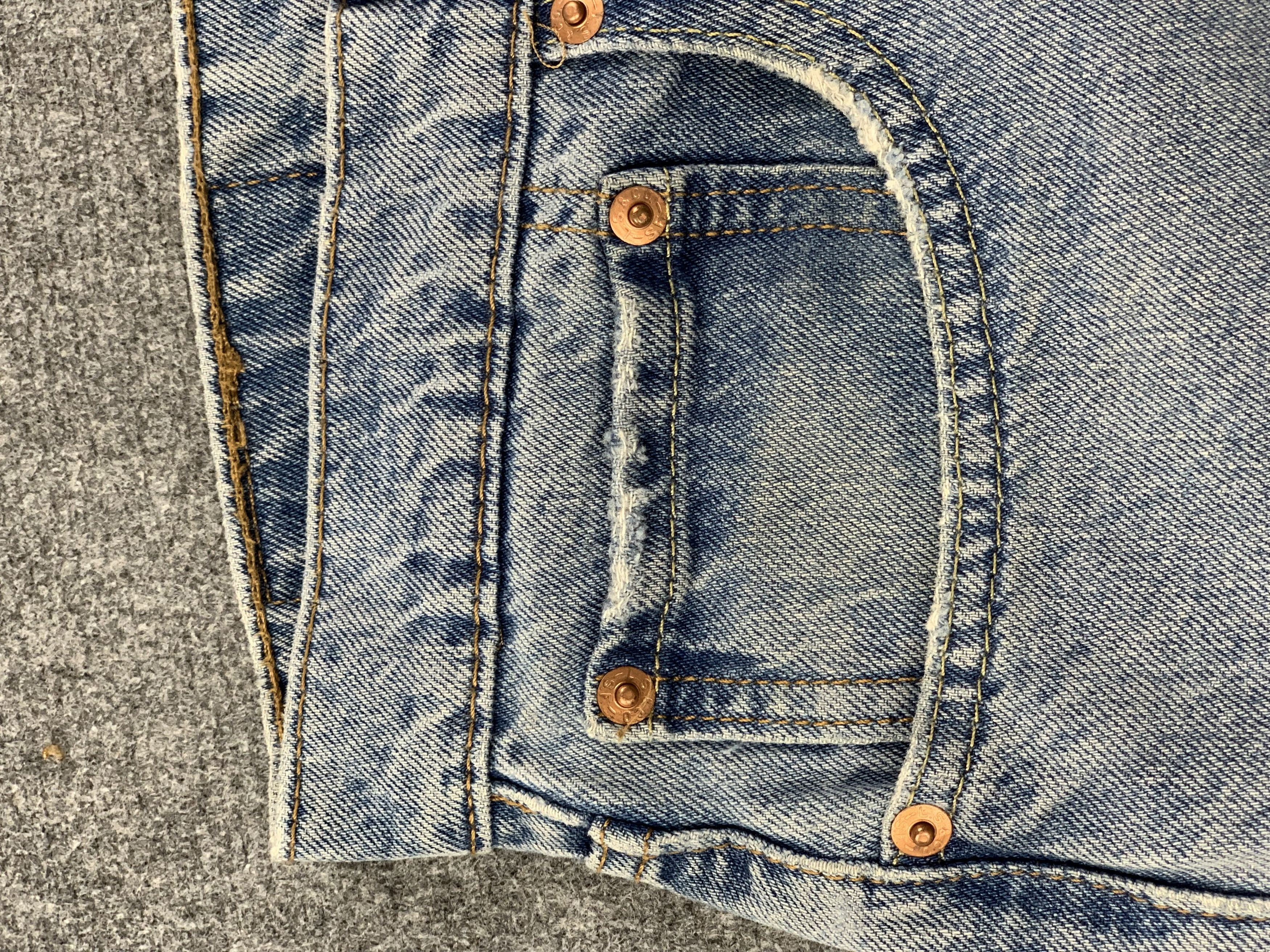 Levi's × Vintage Vintage Levis 502 Faded Blue Jeans DP2215 Size US 33 - 16 Thumbnail