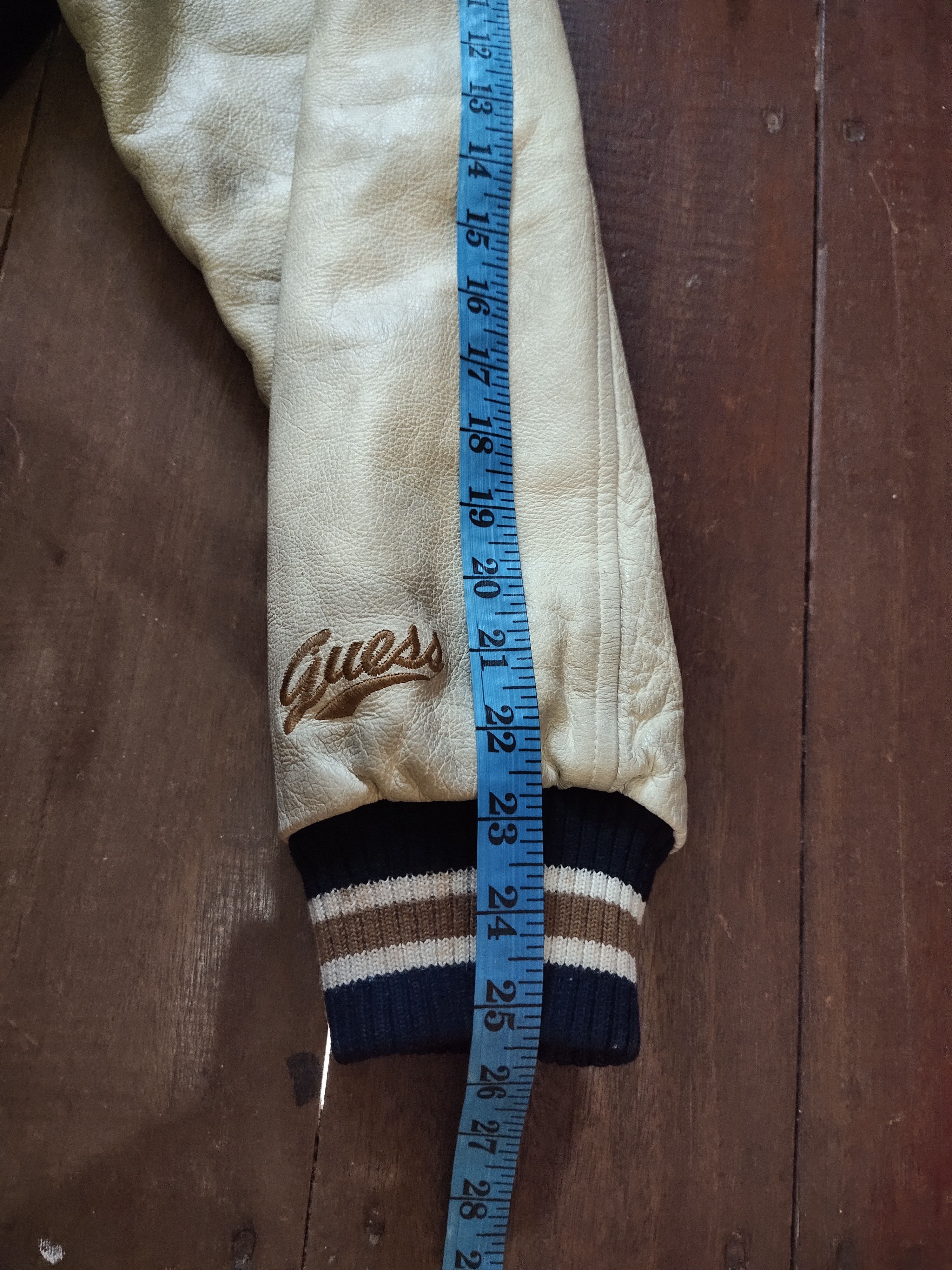 Guess × Vintage Vintage Guess American Classic Wool Varsity Jacket Size US XL / EU 56 / 4 - 10 Thumbnail