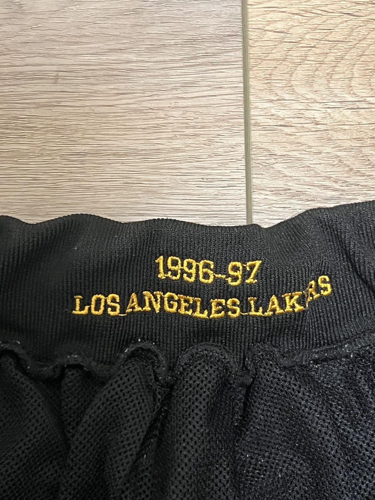 Just Don × NBA Just Don NBA Los Angeles Lakers Black Basketball Shorts Size US 32 / EU 48 - 6 Thumbnail