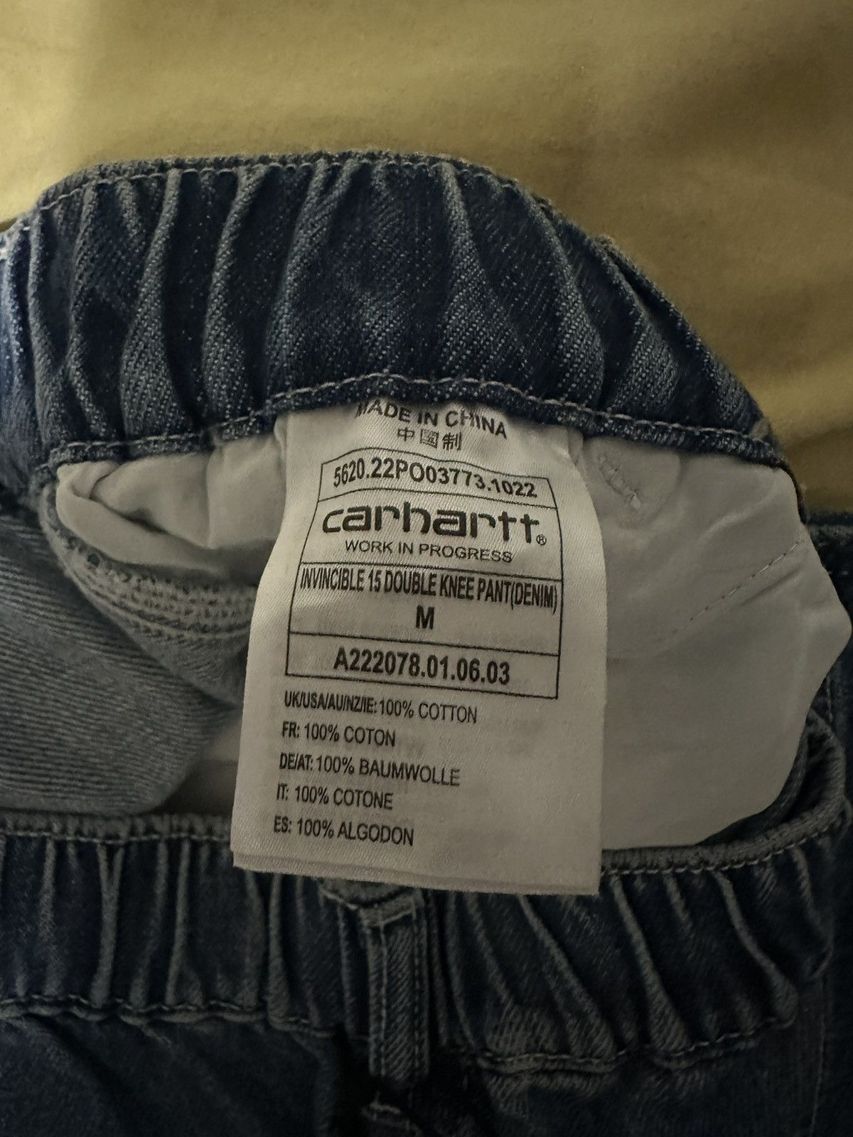 Carhartt Wip Carhartt WIP x Invincible Double Knee pant Medium Size US 33 - 5 Thumbnail