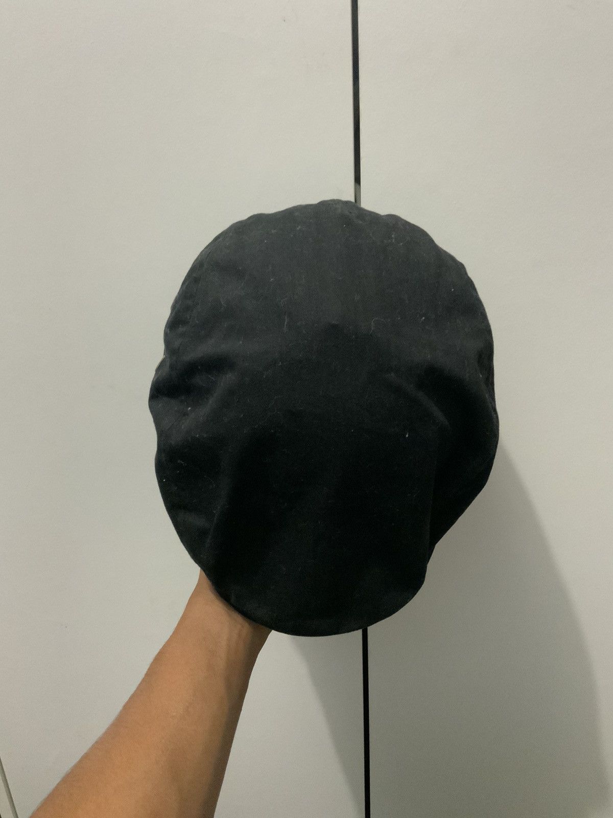 Japanese Brand Retro Uniqlo Plain Black Flat Beretta Hat Cap Size ONE SIZE - 5 Thumbnail