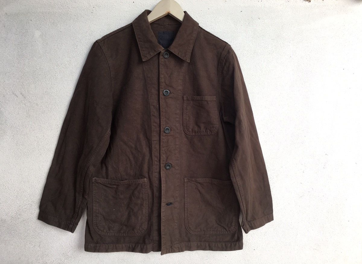 Spellbound Japanese Brand Spellbound Workwear chore jacket Size US S / EU 44-46 / 1 - 1 Thumbnail