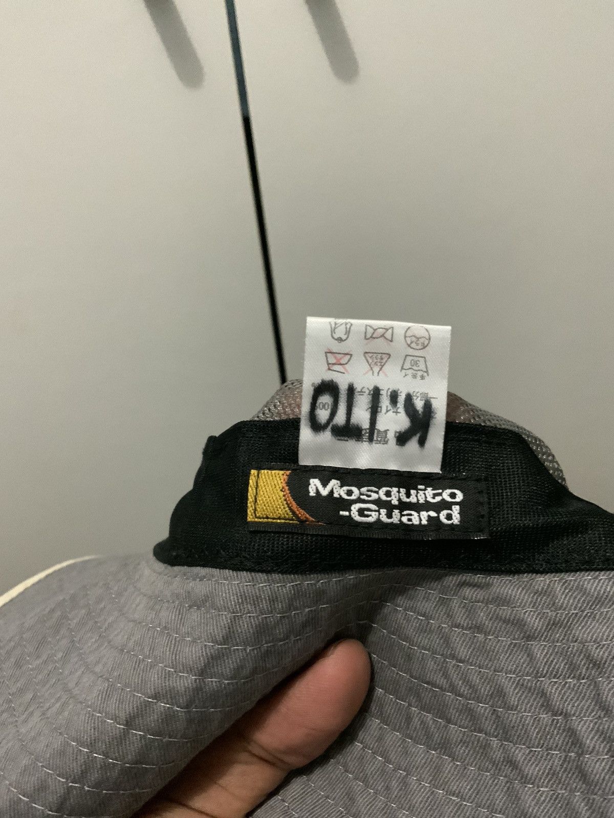 Japanese Brand Mosquito Guard Free Knot Angler Mesh Outdoor Bucket Hat Size ONE SIZE - 11 Thumbnail