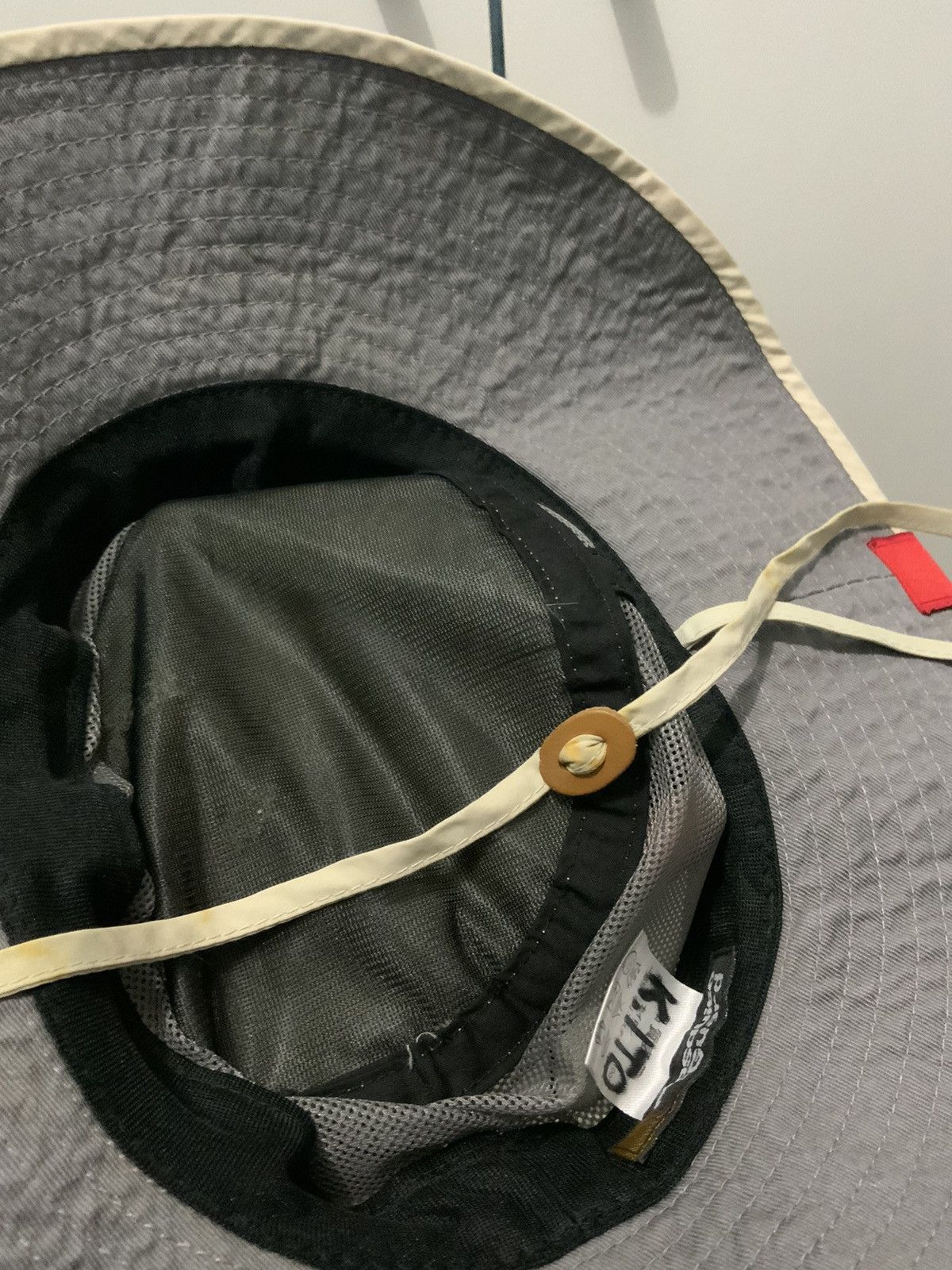 Japanese Brand Mosquito Guard Free Knot Angler Mesh Outdoor Bucket Hat Size ONE SIZE - 10 Thumbnail