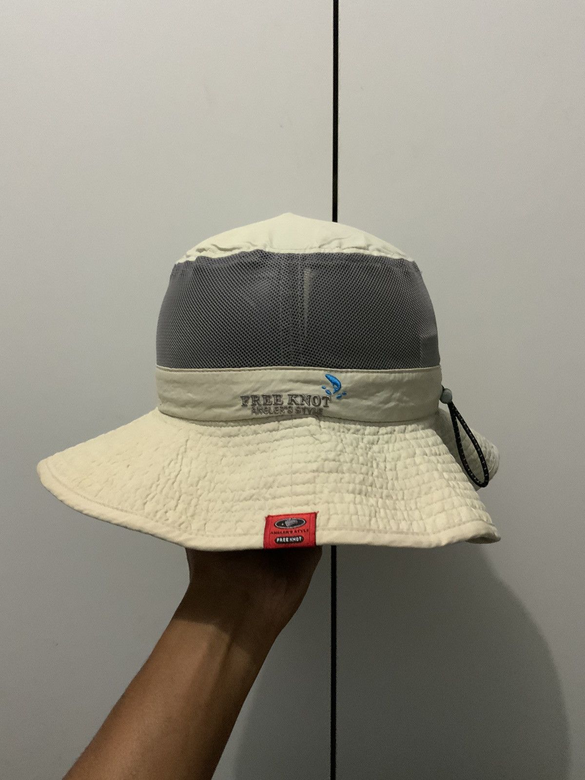 Japanese Brand Mosquito Guard Free Knot Angler Mesh Outdoor Bucket Hat Size ONE SIZE - 2 Thumbnail