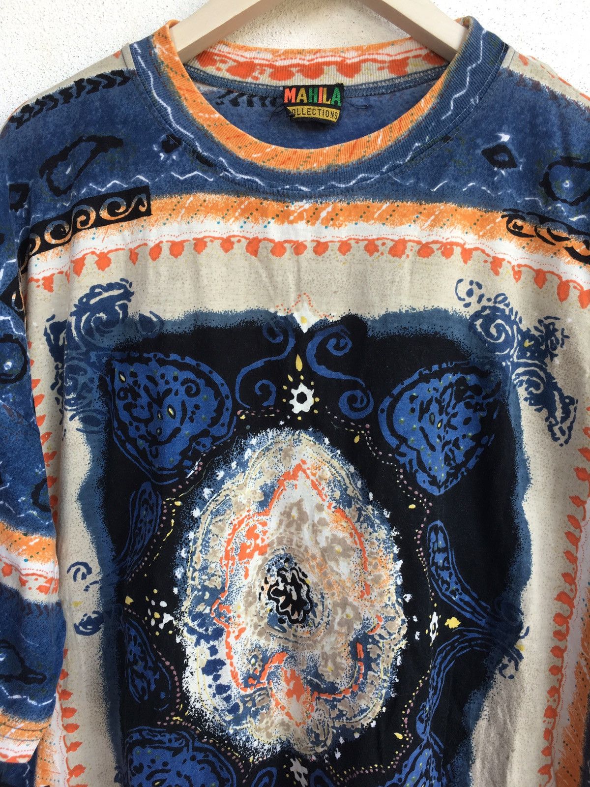 Vintage MAHILA Collection All overprint T Shirt Size US XXL / EU 58 / 5 - 3 Thumbnail