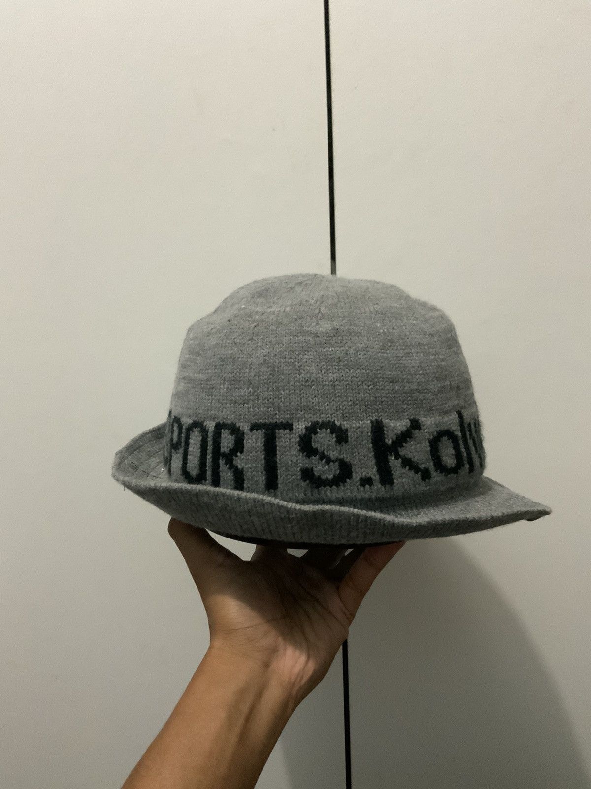 Japanese Brand Vintage Kolvin Wool Bucket Hat Size ONE SIZE - 5 Thumbnail