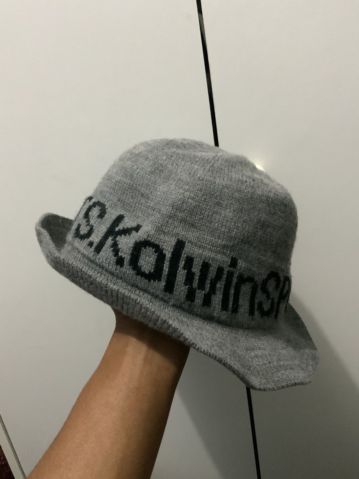 Japanese Brand Vintage Kolvin Wool Bucket Hat Size ONE SIZE - 14 Thumbnail