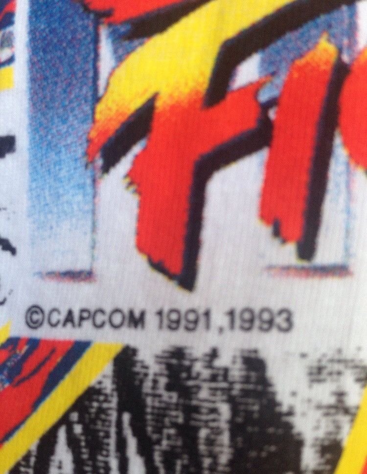 Cartoon Network × Vintage Vintage Street Fighter II Games Capcom 1991,1993 Size US M / EU 48-50 / 2 - 4 Thumbnail