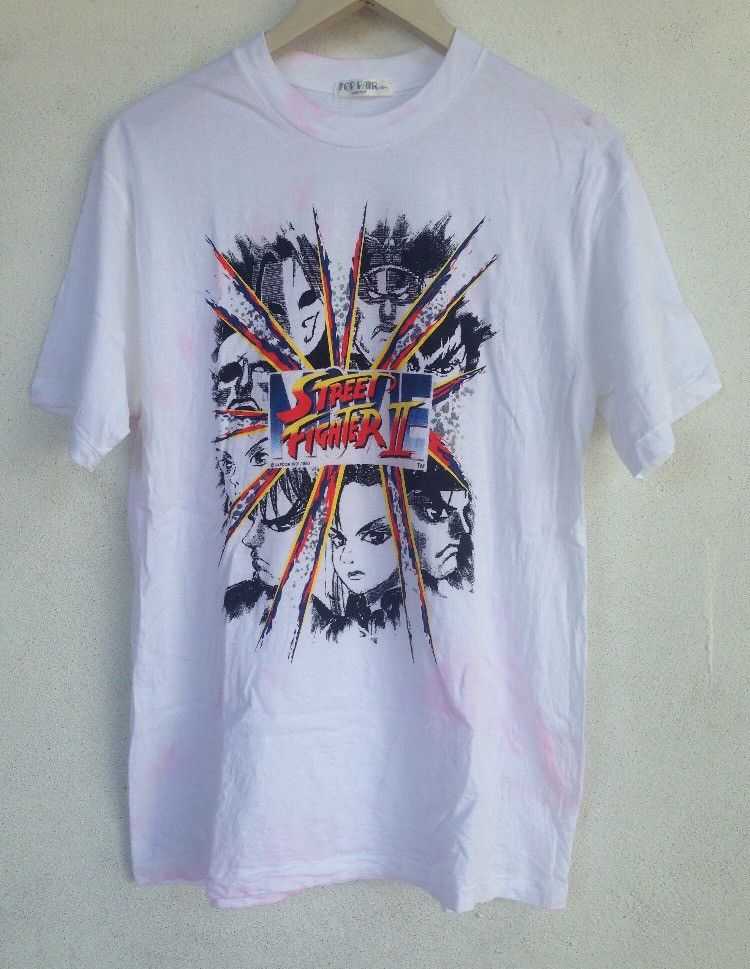 Cartoon Network × Vintage Vintage Street Fighter II Games Capcom 1991,1993 Size US M / EU 48-50 / 2 - 1 Thumbnail