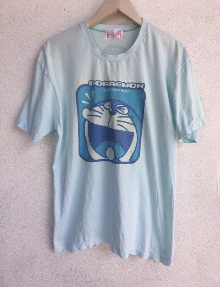 Cartoon Network Vintage 90s Doraemon Japanese anime t shirt Size US L / EU 52-54 / 3 - 1 Thumbnail
