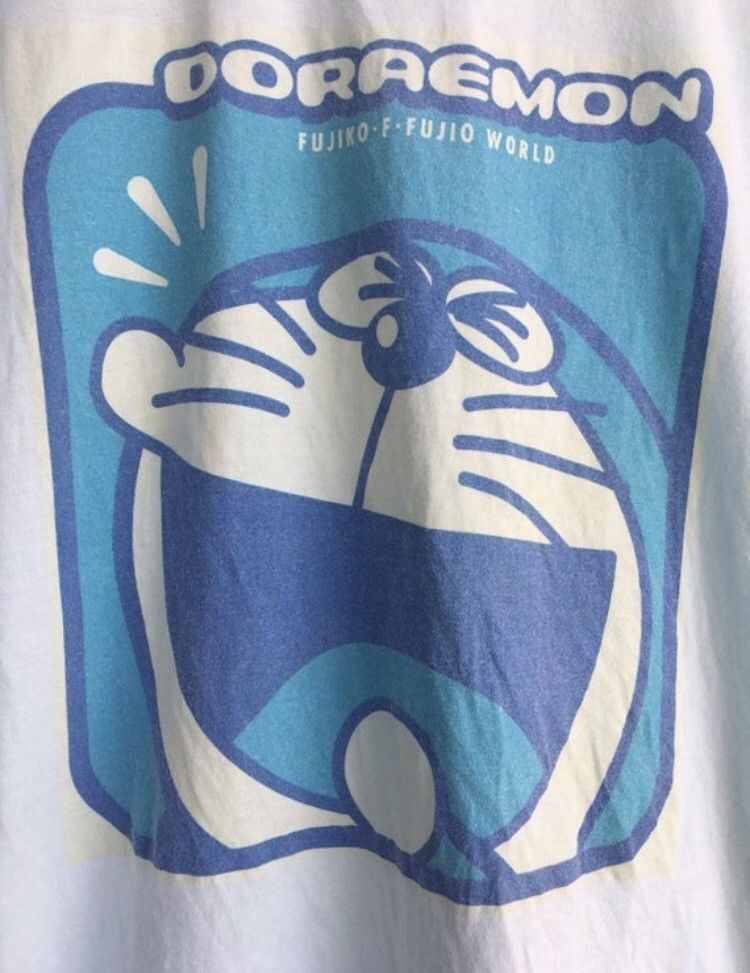 Cartoon Network Vintage 90s Doraemon Japanese anime t shirt Size US L / EU 52-54 / 3 - 4 Thumbnail