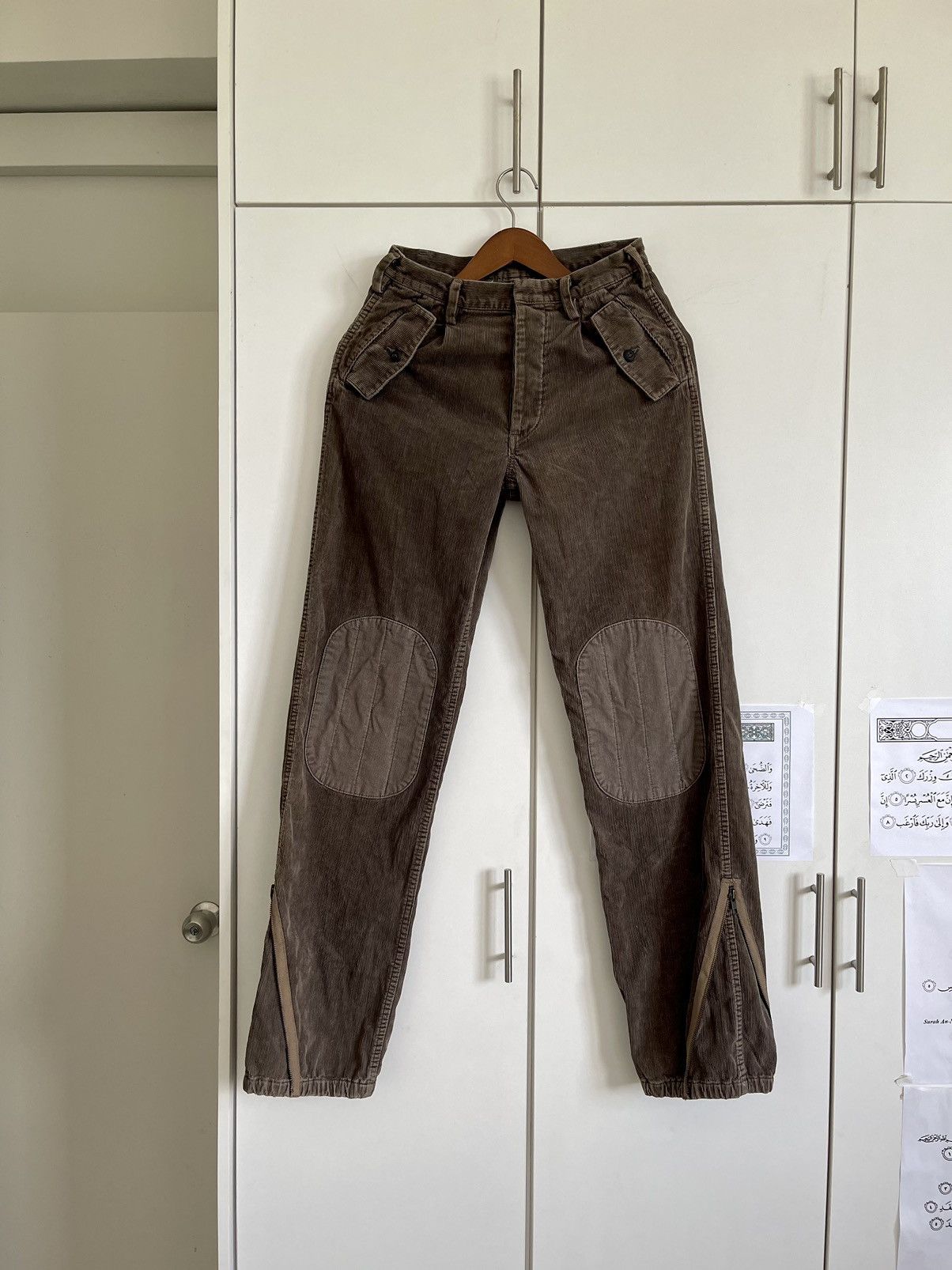VINTAGE90s DENIME CORDUROY MI🇯🇵JAPAN JEANS DOUBLE KNEE 27X33