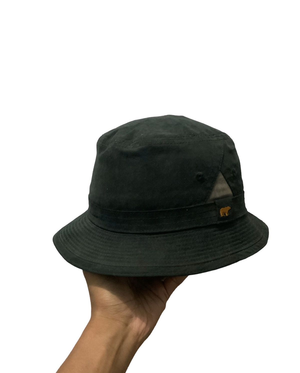 image of Archival Clothing x Golden Bear Vintage Golden Bear Japan Black Archive Bucket Hat, Men's