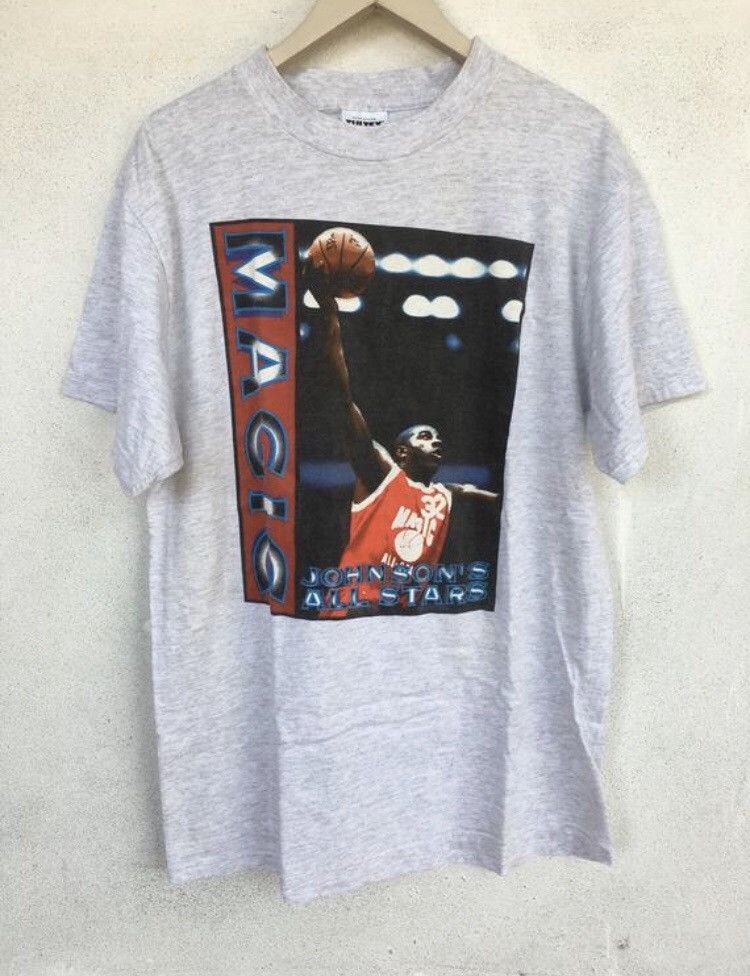 Vintage 90s outlet Magic Johnson all stars photo tees