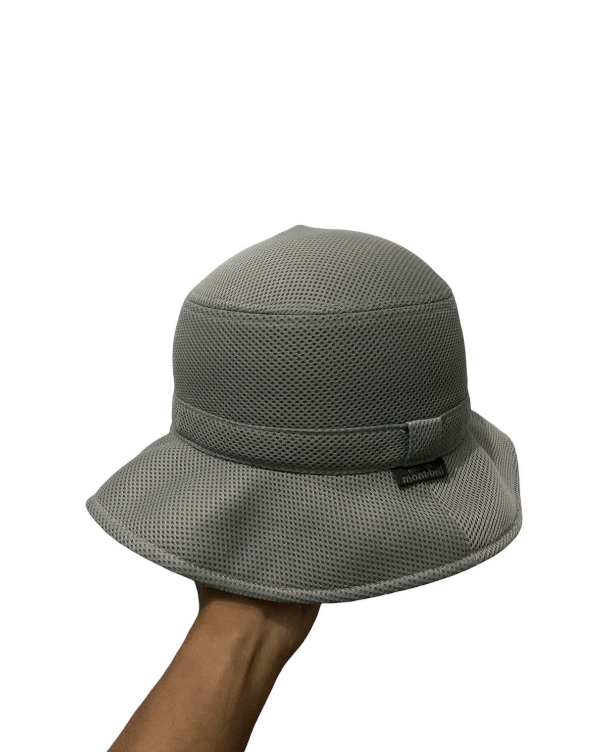 image of Archival Clothing x Montbell Japan Outdoor Bucket Hat Cap in Grey, Men's