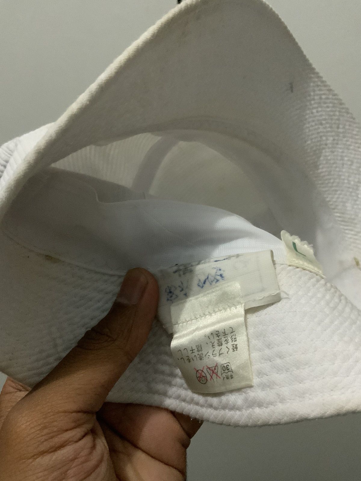 Japanese Brand Vintage Japan Made White Bucket Hat Size ONE SIZE - 13 Thumbnail