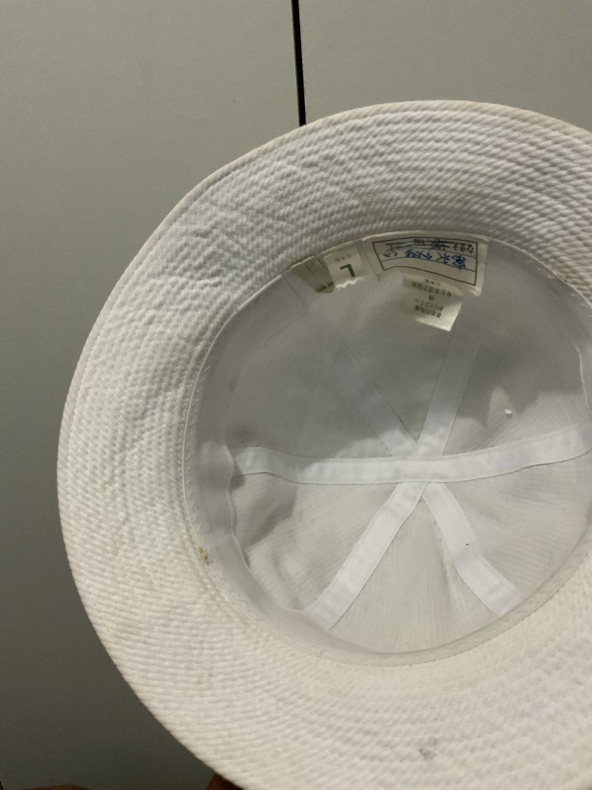Japanese Brand Vintage Japan Made White Bucket Hat Size ONE SIZE - 9 Thumbnail