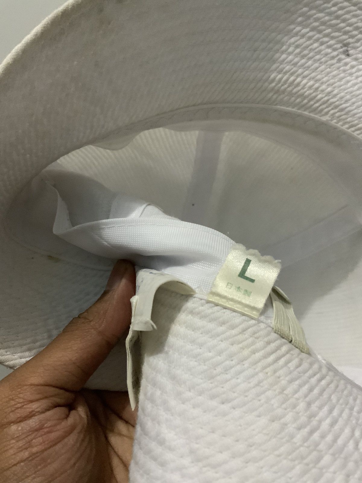 Japanese Brand Vintage Japan Made White Bucket Hat Size ONE SIZE - 14 Thumbnail