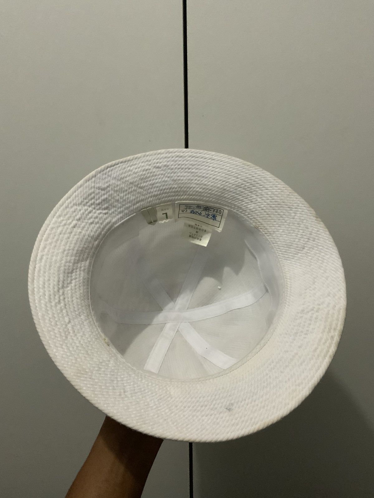 Japanese Brand Vintage Japan Made White Bucket Hat Size ONE SIZE - 8 Thumbnail
