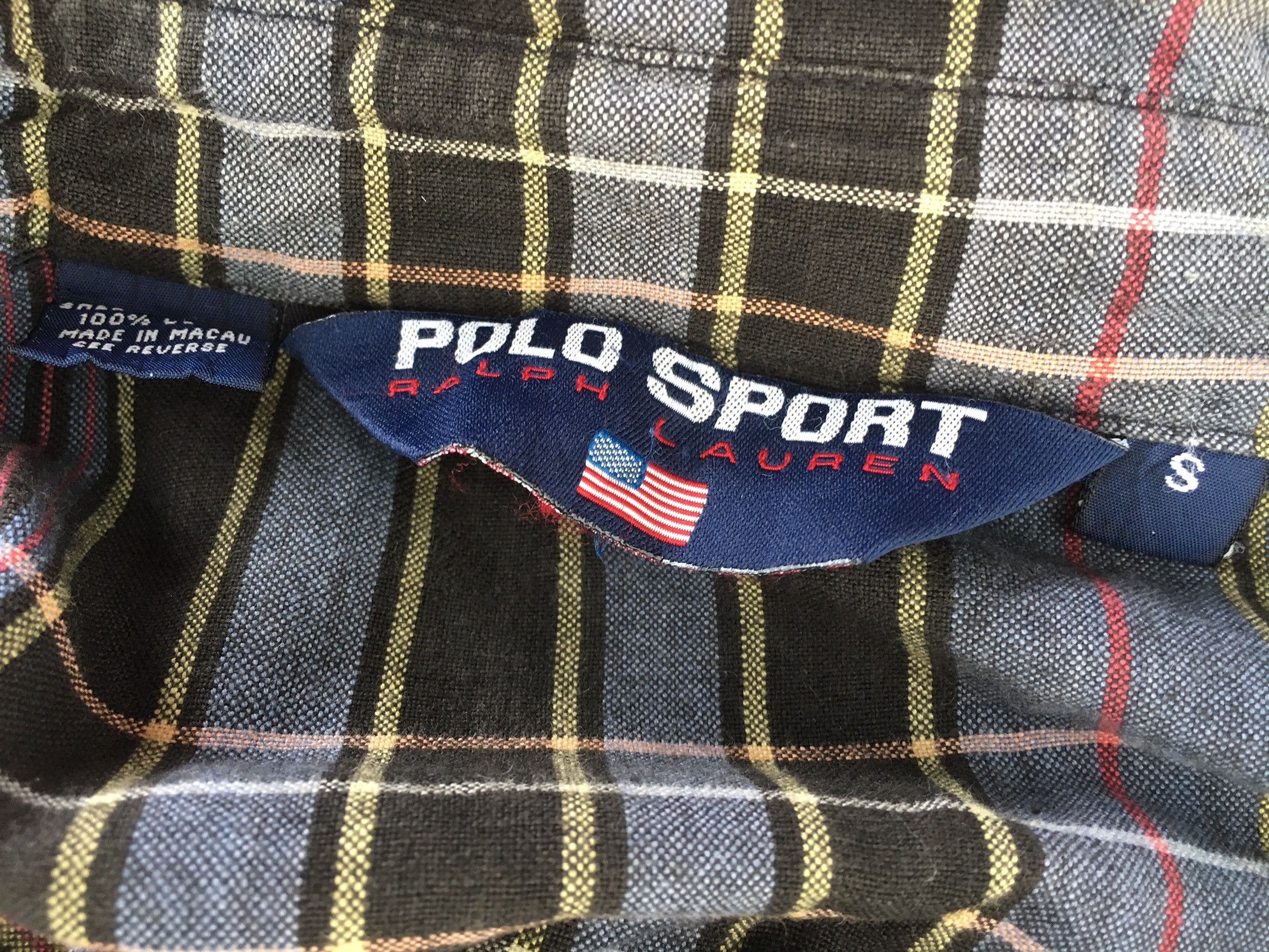 Polo Ralph Lauren Vintage Polo Sport Ralph Lauren Zip Up Jacket Size US S / EU 44-46 / 1 - 8 Thumbnail