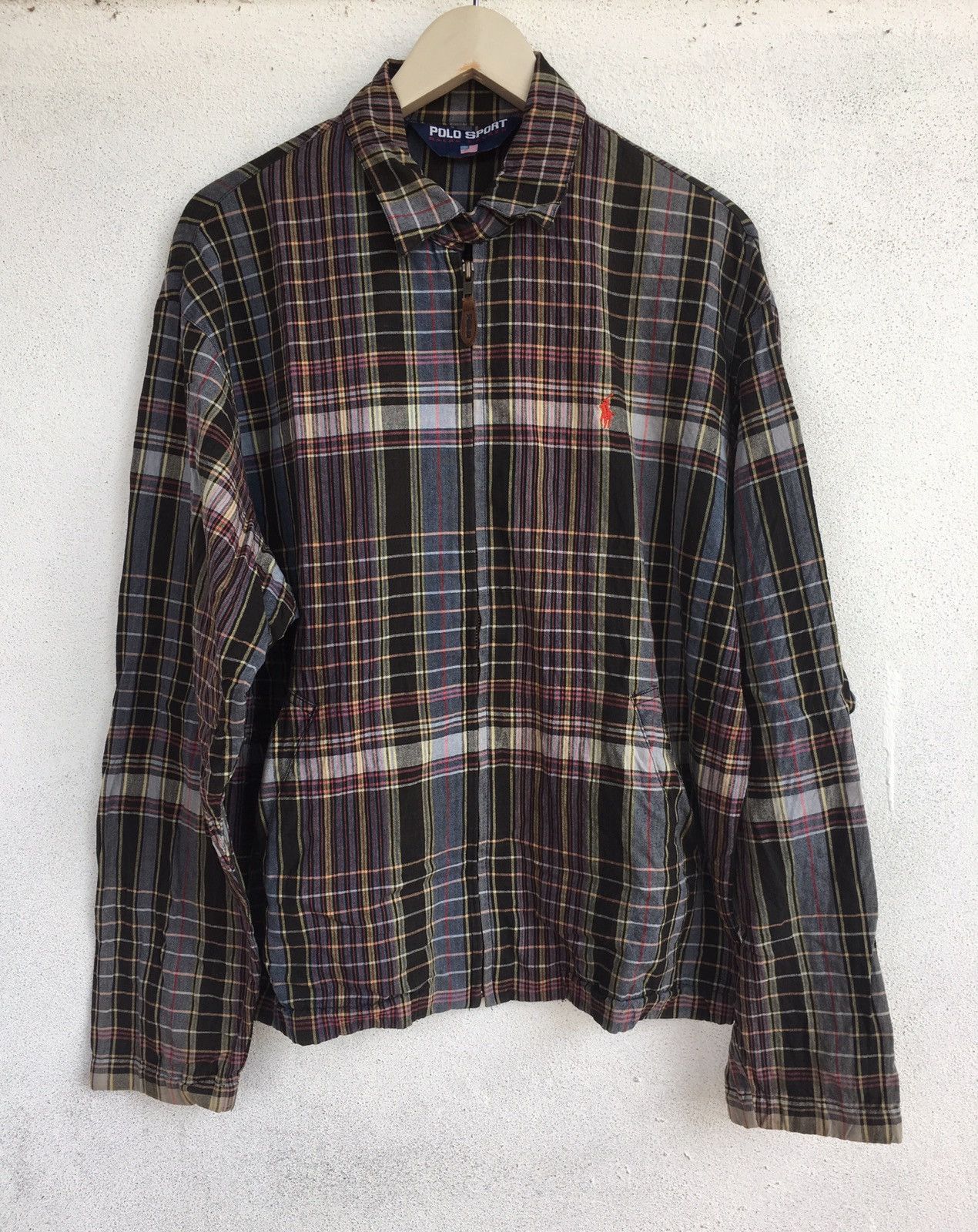 Polo Ralph Lauren Vintage Polo Sport Ralph Lauren Zip Up Jacket Size US S / EU 44-46 / 1 - 1 Thumbnail