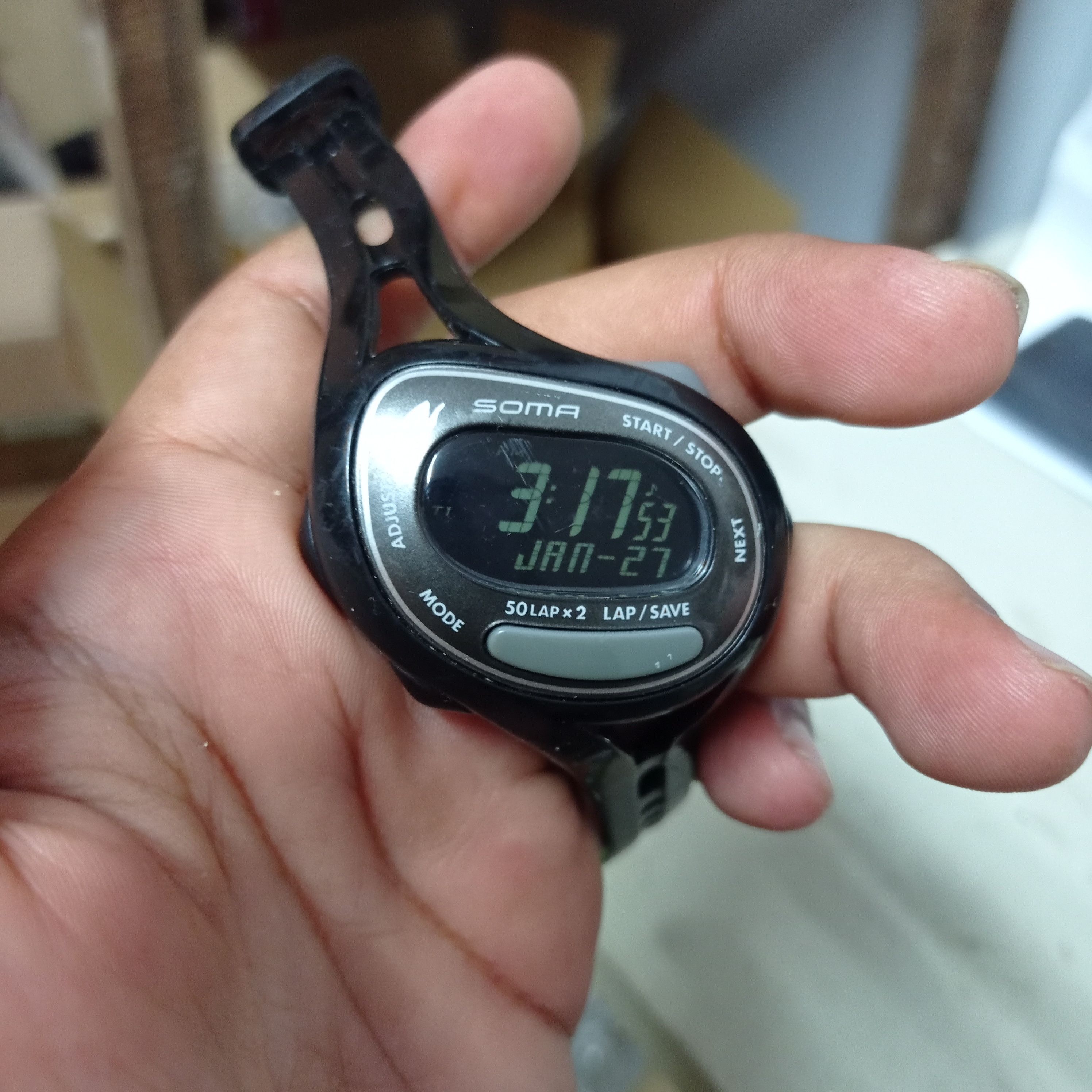 Japanese Brand × Vintage Vintage SOMA WATCH design like NIKE MILLENNIUM WATCH Size ONE SIZE - 5 Thumbnail