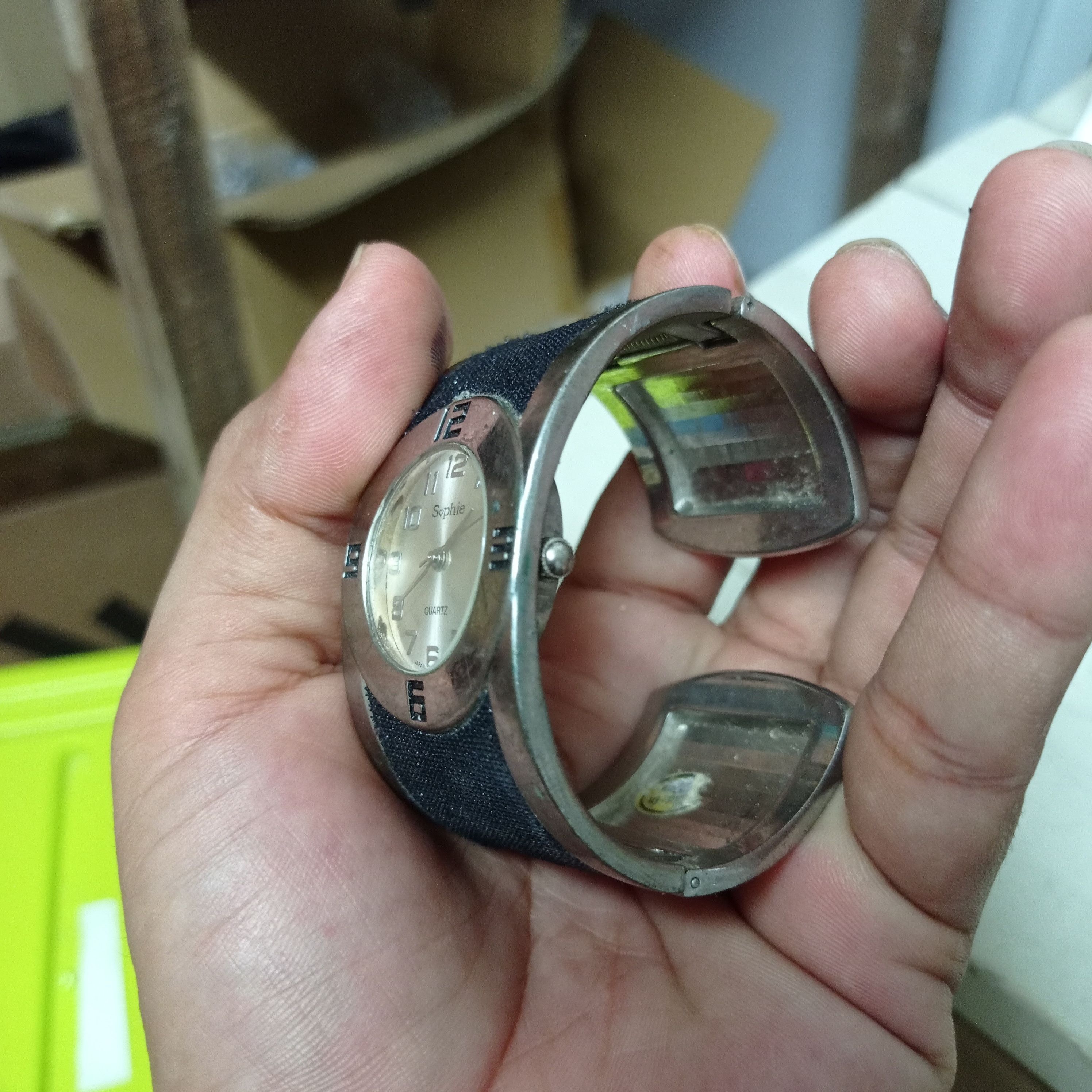 Japanese Brand Retro Punk Fashion Watch by SOPHIE QUARTZ JAPAN Size ONE SIZE - 12 Thumbnail