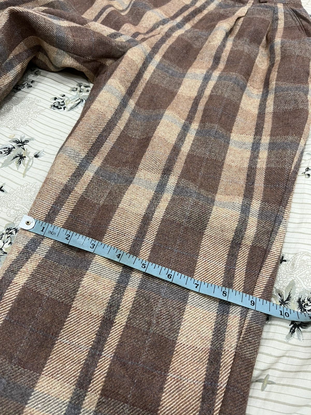 Gianni Valentino × Vintage V. VINTAGE GIANNI VALENTINO WOOL PANTS Size 28" / US 6 / IT 42 - 16 Thumbnail