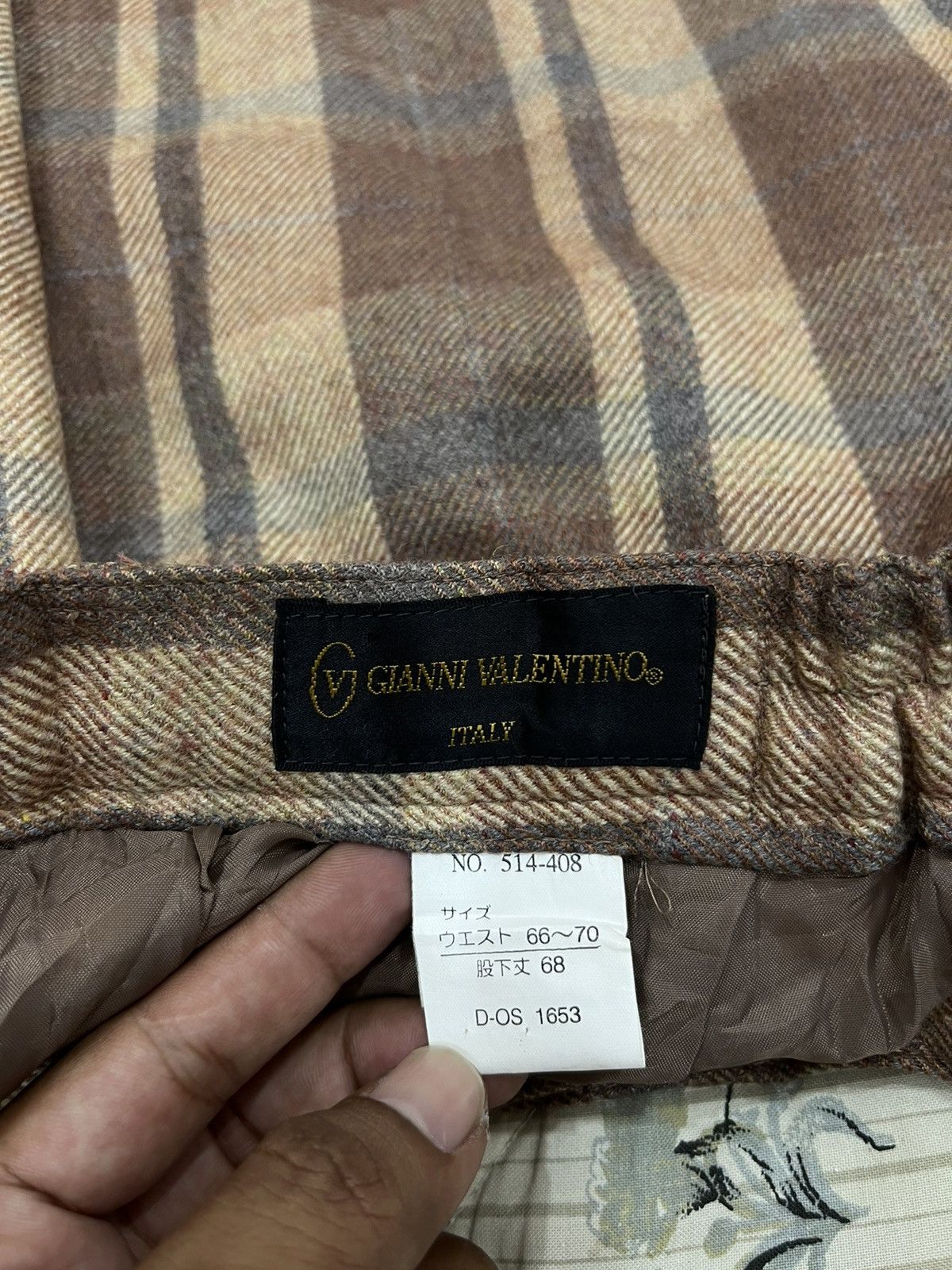 Gianni Valentino × Vintage V. VINTAGE GIANNI VALENTINO WOOL PANTS Size 28" / US 6 / IT 42 - 9 Thumbnail