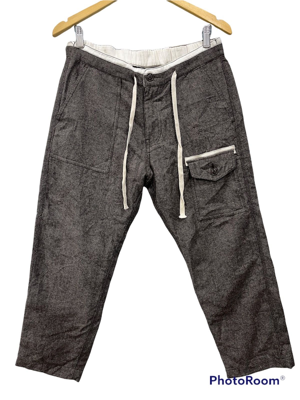 Beams Plus × Japanese Brand B21. BEAMS WOOL PANTS Size US 31 - 1 Thumbnail
